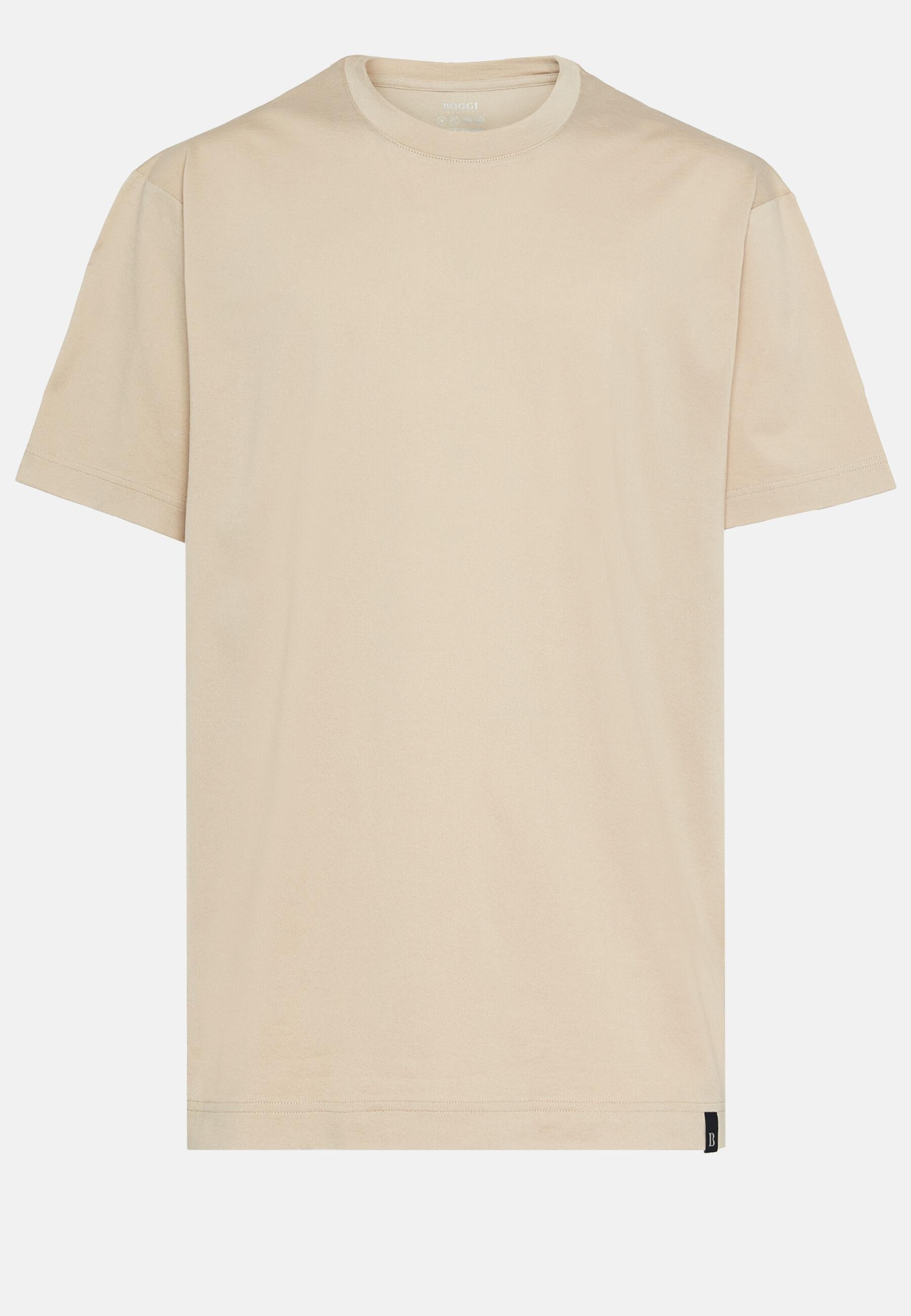 High-Performance Jersey T-Shirt Beige, Beige, large image number 4