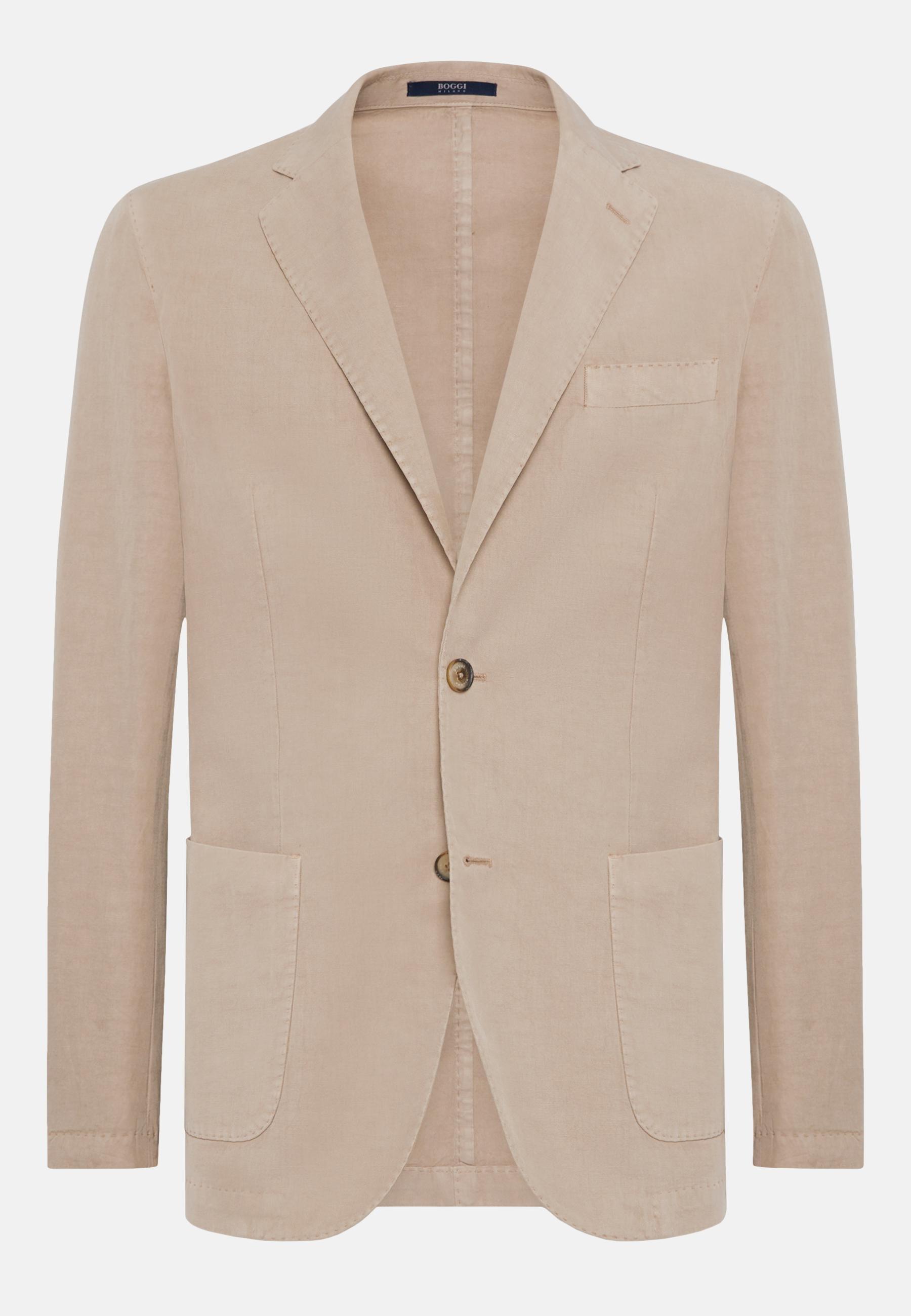 Tencel/Linen/Cotton Jacket Grey, , large image number 3