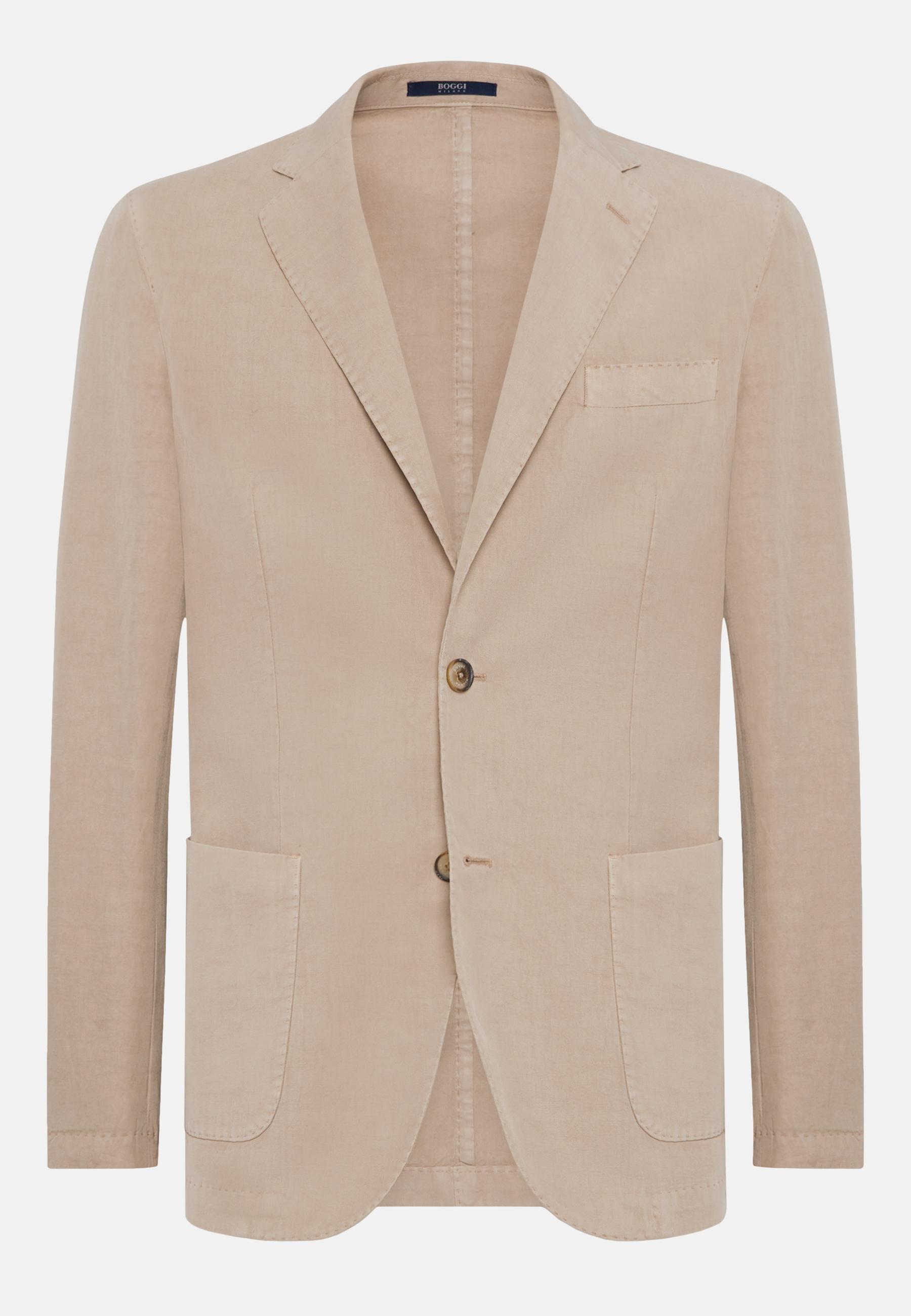 Boggi Milano - Grey Tencel/Linen/Cotton Jacket