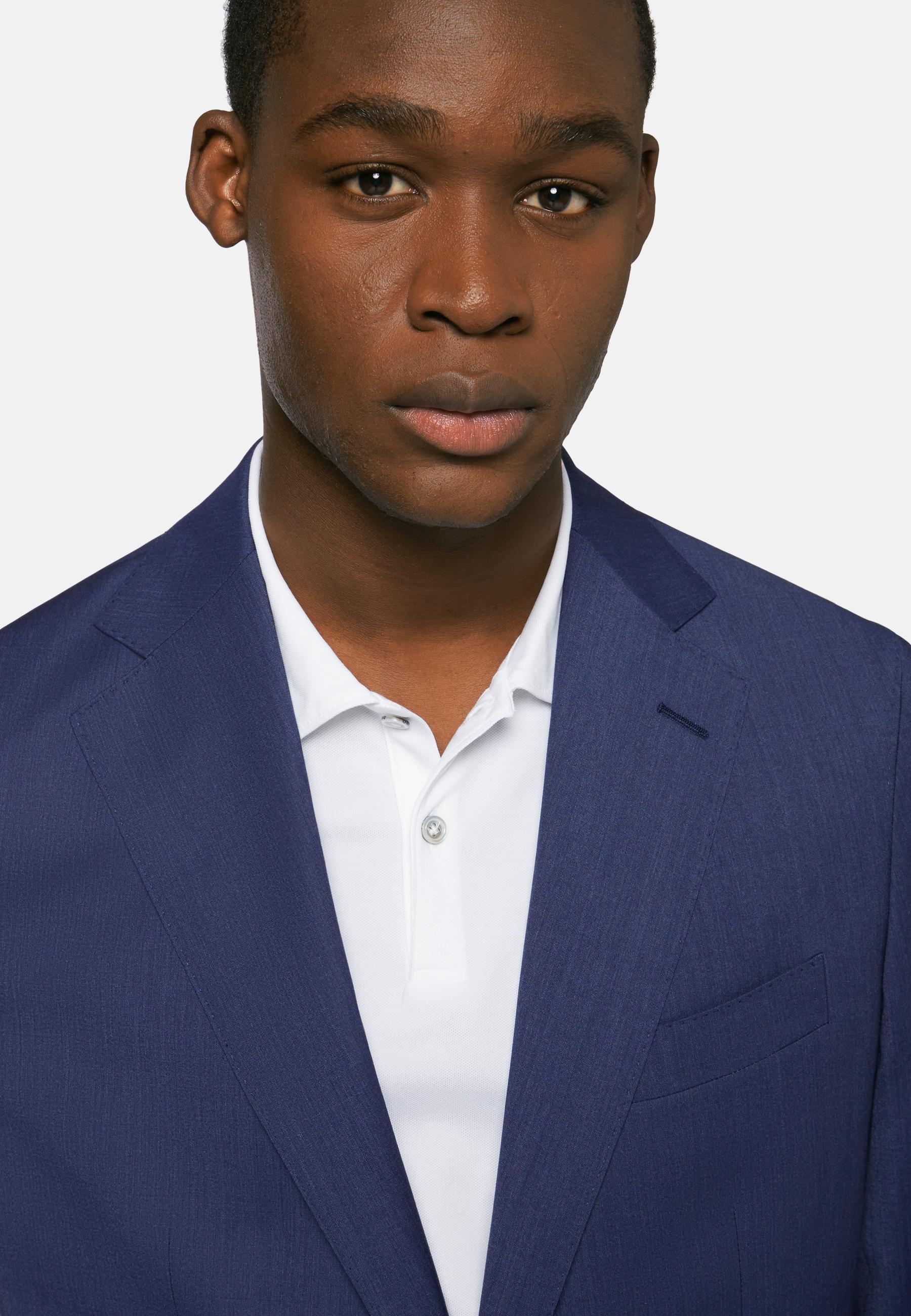 B-Aria Wool Jacket Navy, Indigo, large image number 2