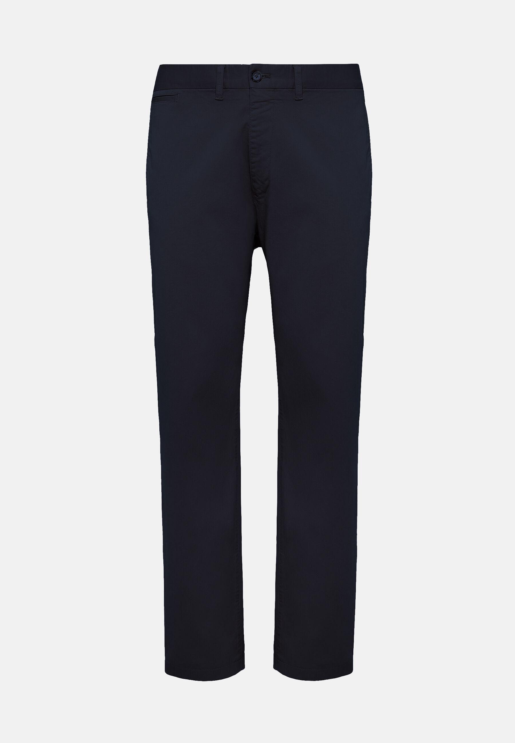 Stretch Cotton Trousers Beige, Beige, large image number 8