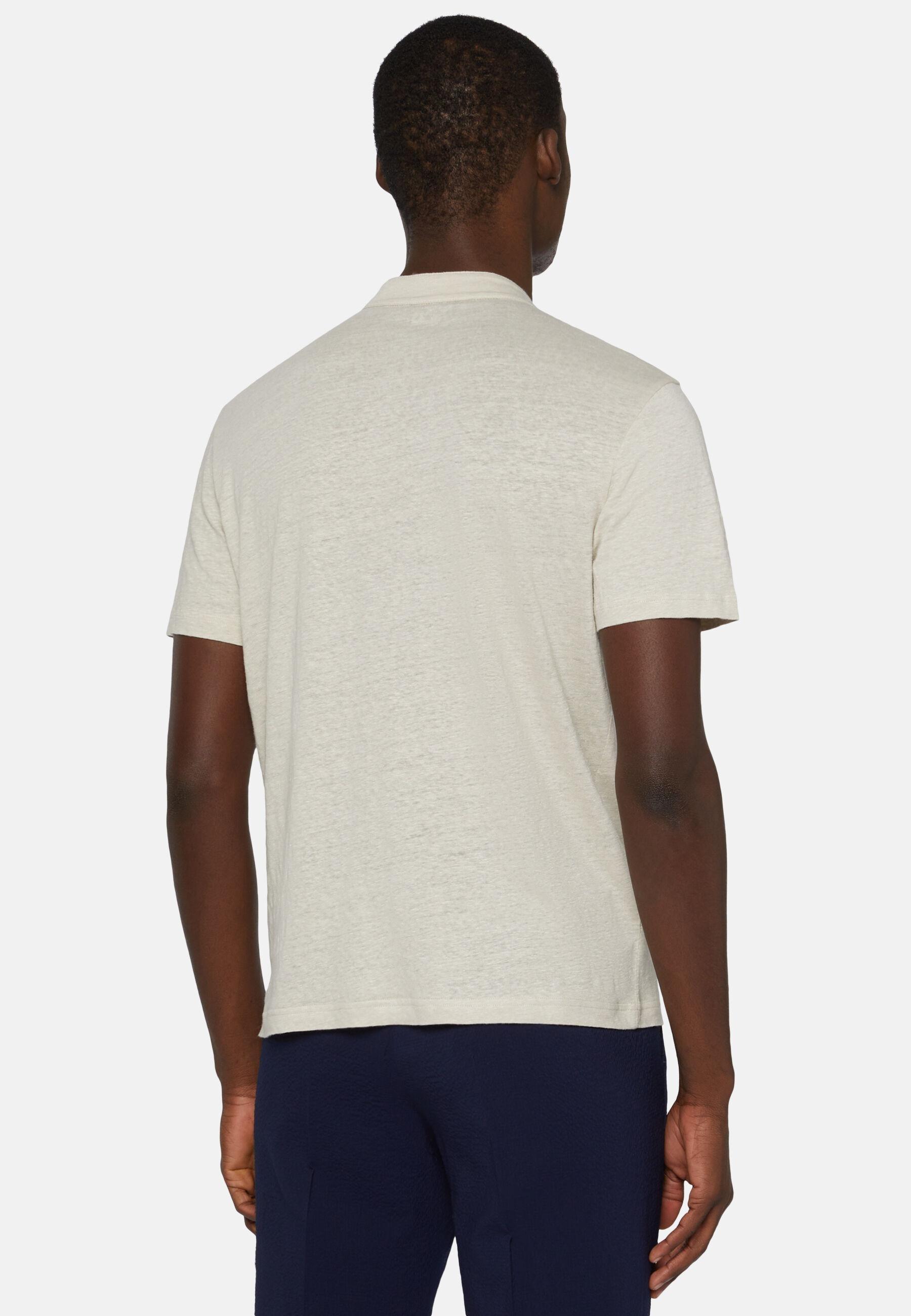 Sustainable High-Performance Jersey Polo Shirt Beige, Sand, large image number 1