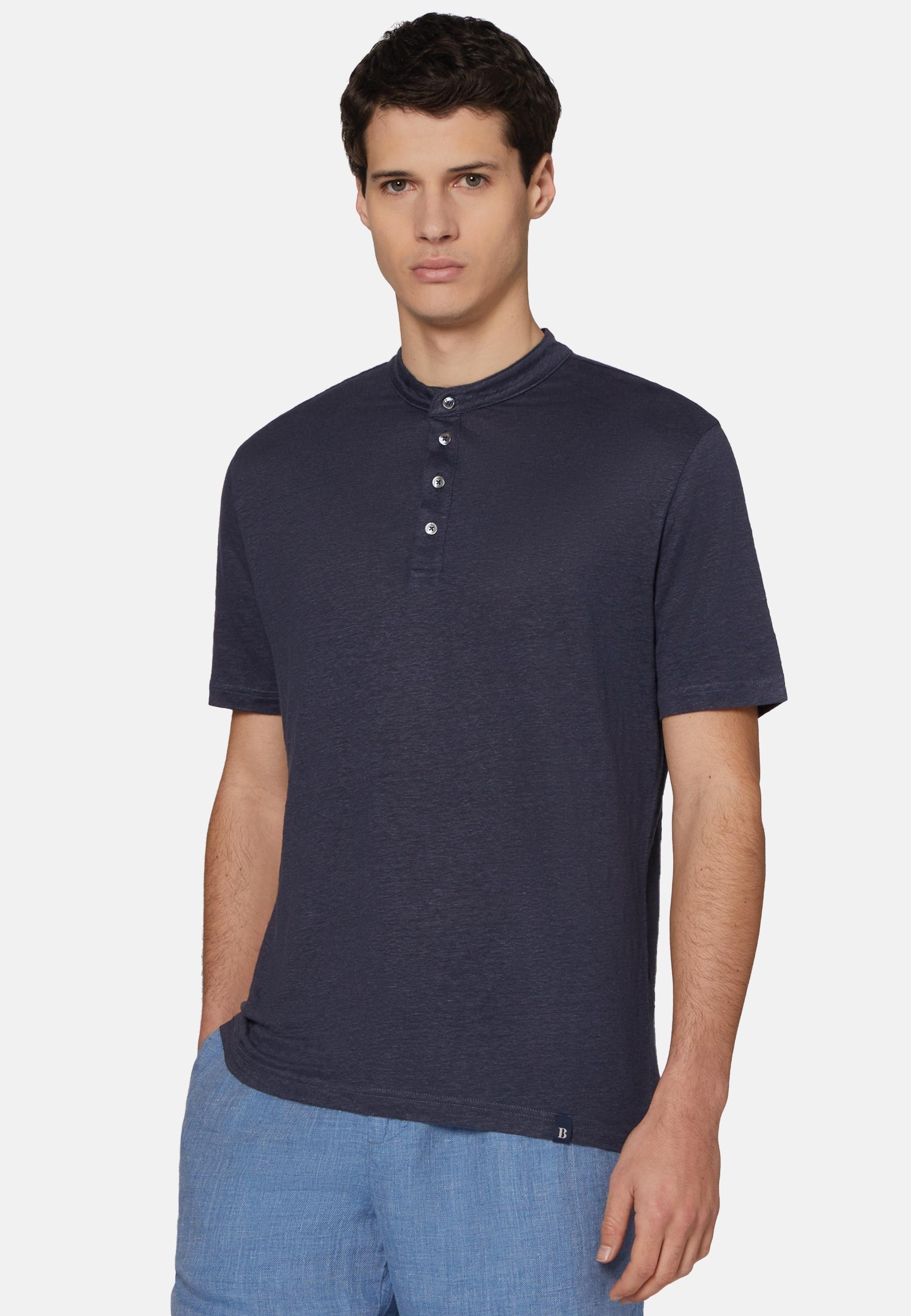 Boggi Milano - Navy Sustainable High-Performance Jersey Polo Shirt