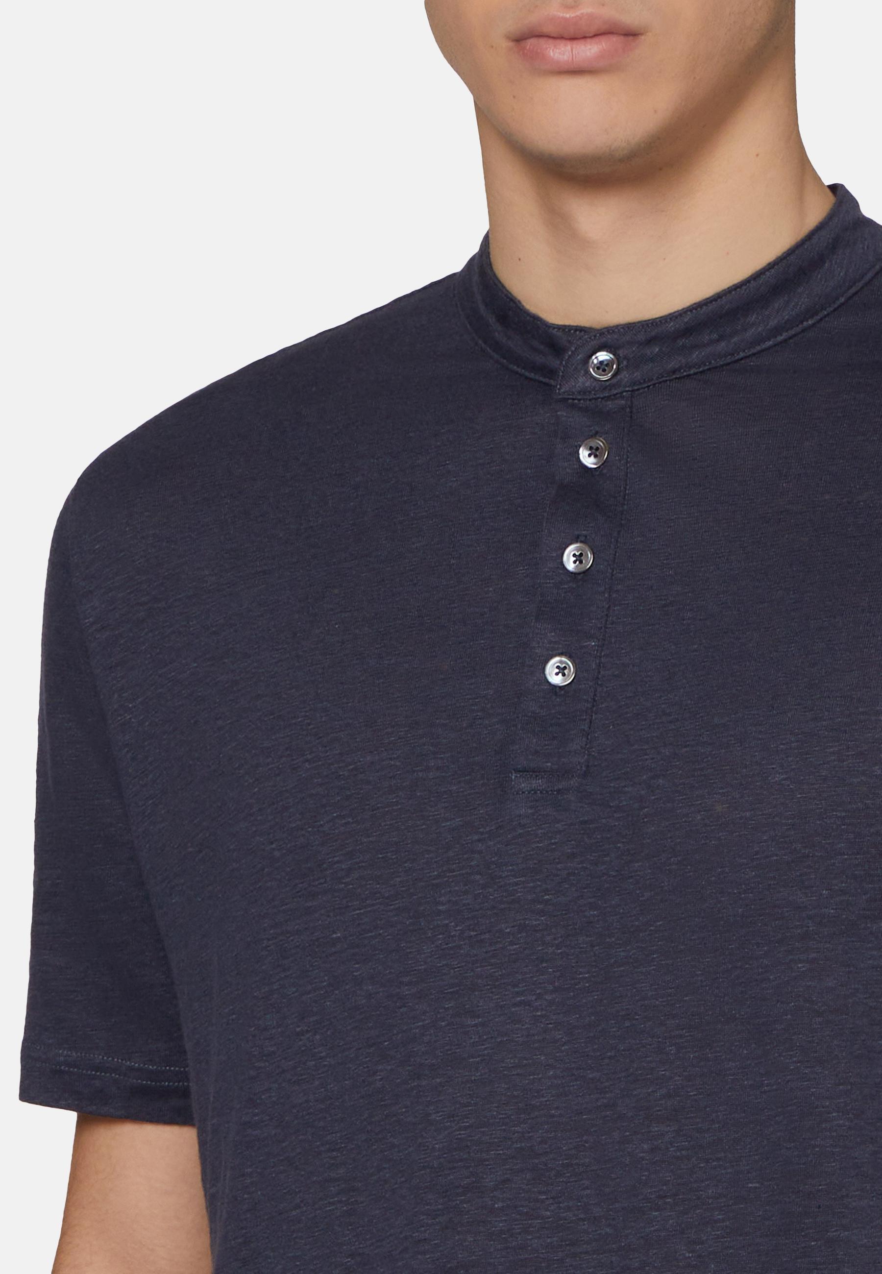 Boggi Milano - Navy Sustainable High-Performance Jersey Polo Shirt