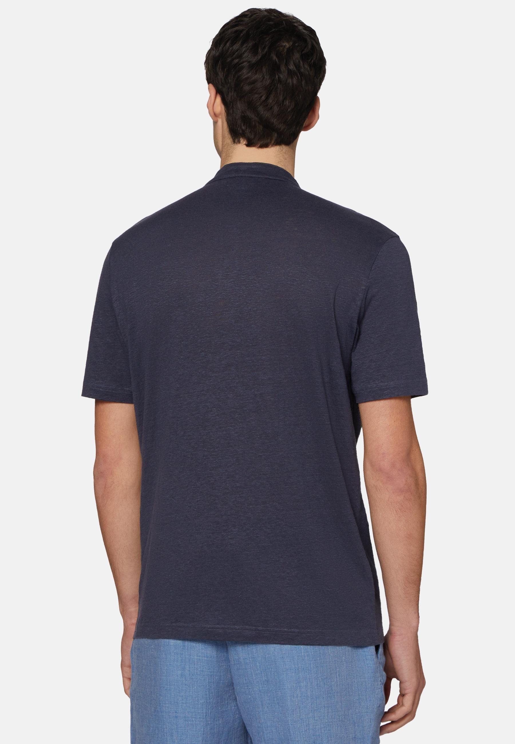 Boggi Milano - Navy Sustainable High-Performance Jersey Polo Shirt