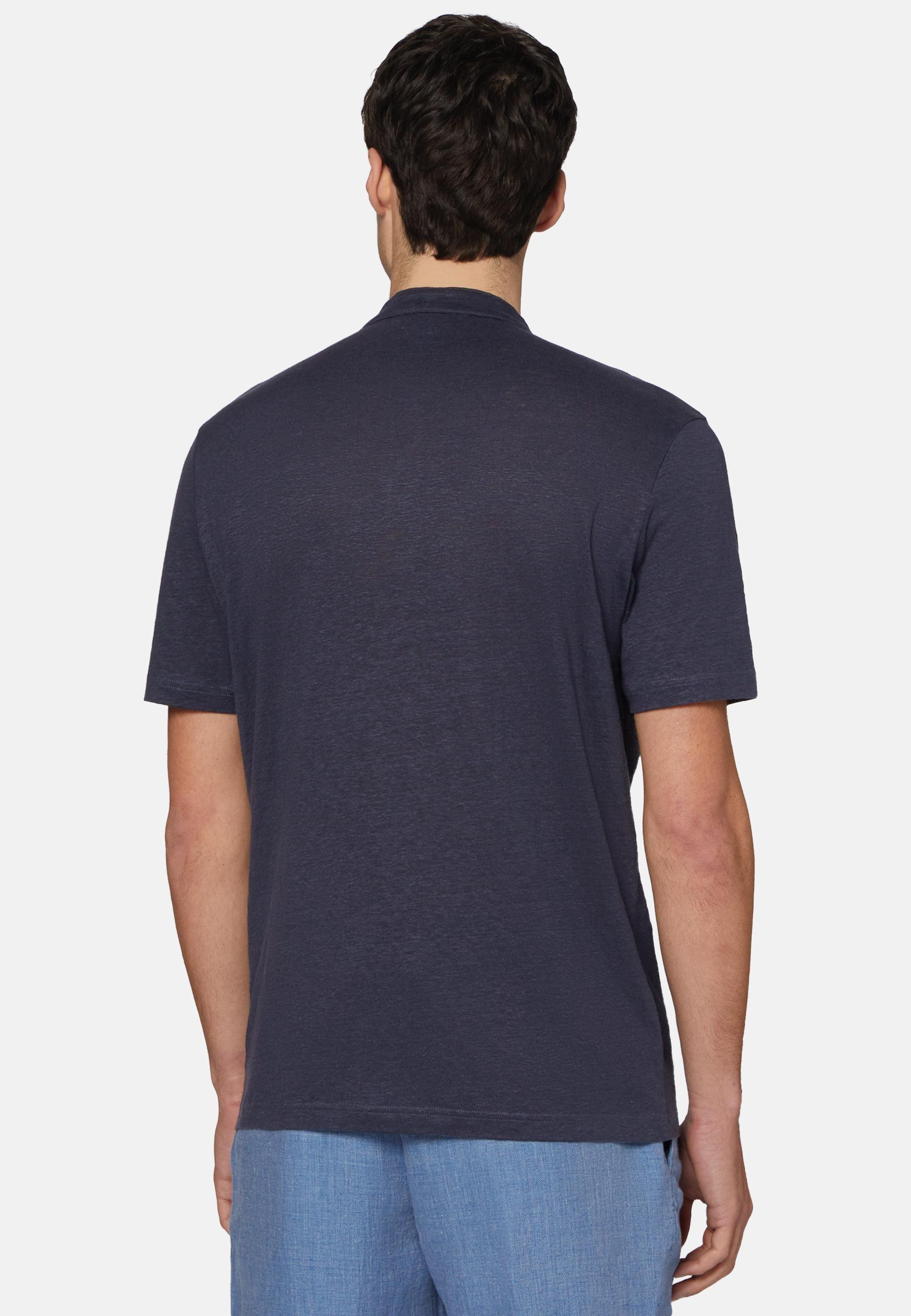 Sustainable High-Performance Jersey Polo Shirt Navy, 3901_NAVY, large image number 4