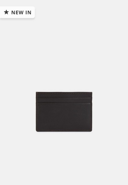 Boggi Milano - Brown Leather Credit Card Holder