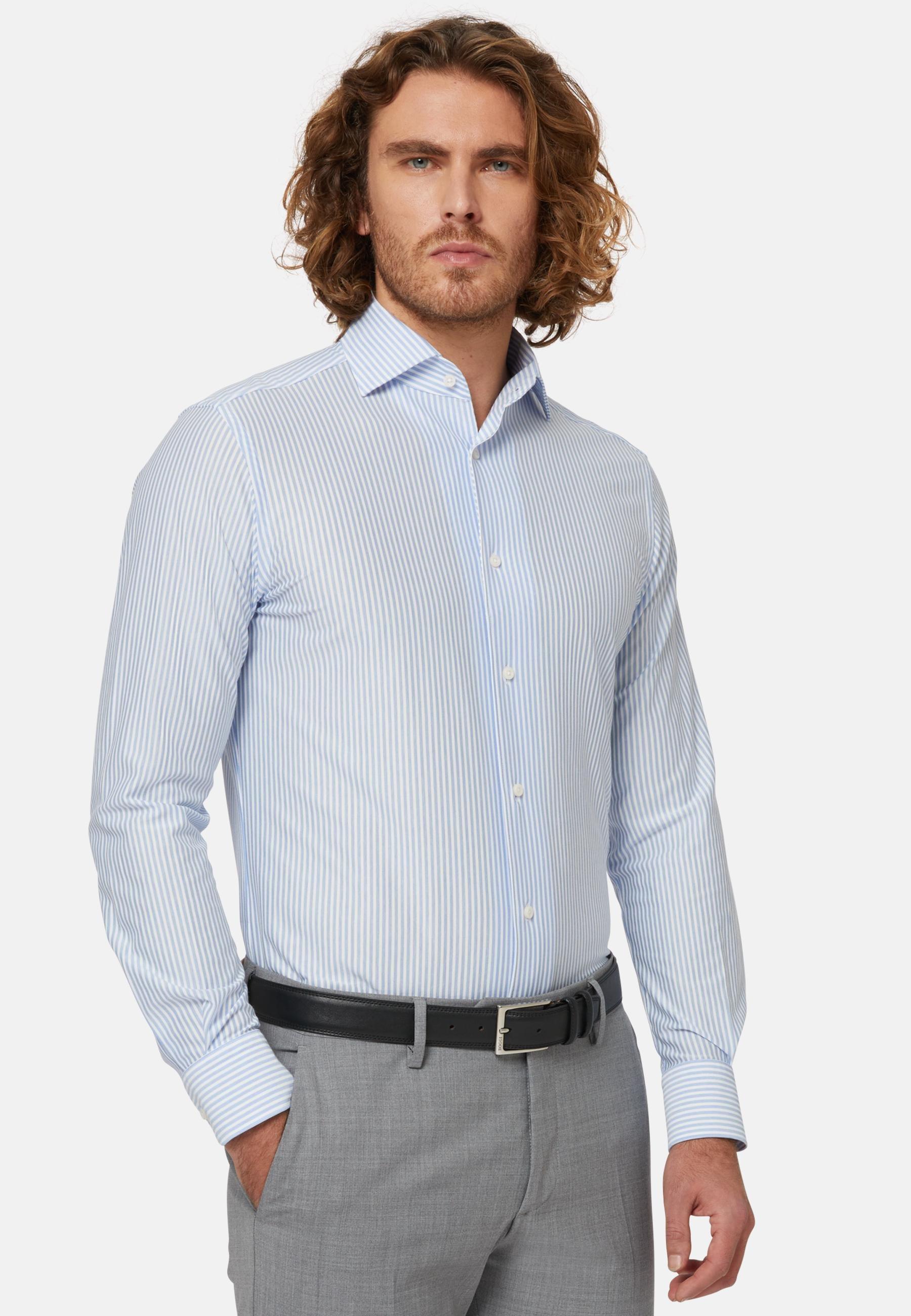 Regular Fit Japanese Jersey Polo Shirt Blue, 3901_LTBL, large image number 0