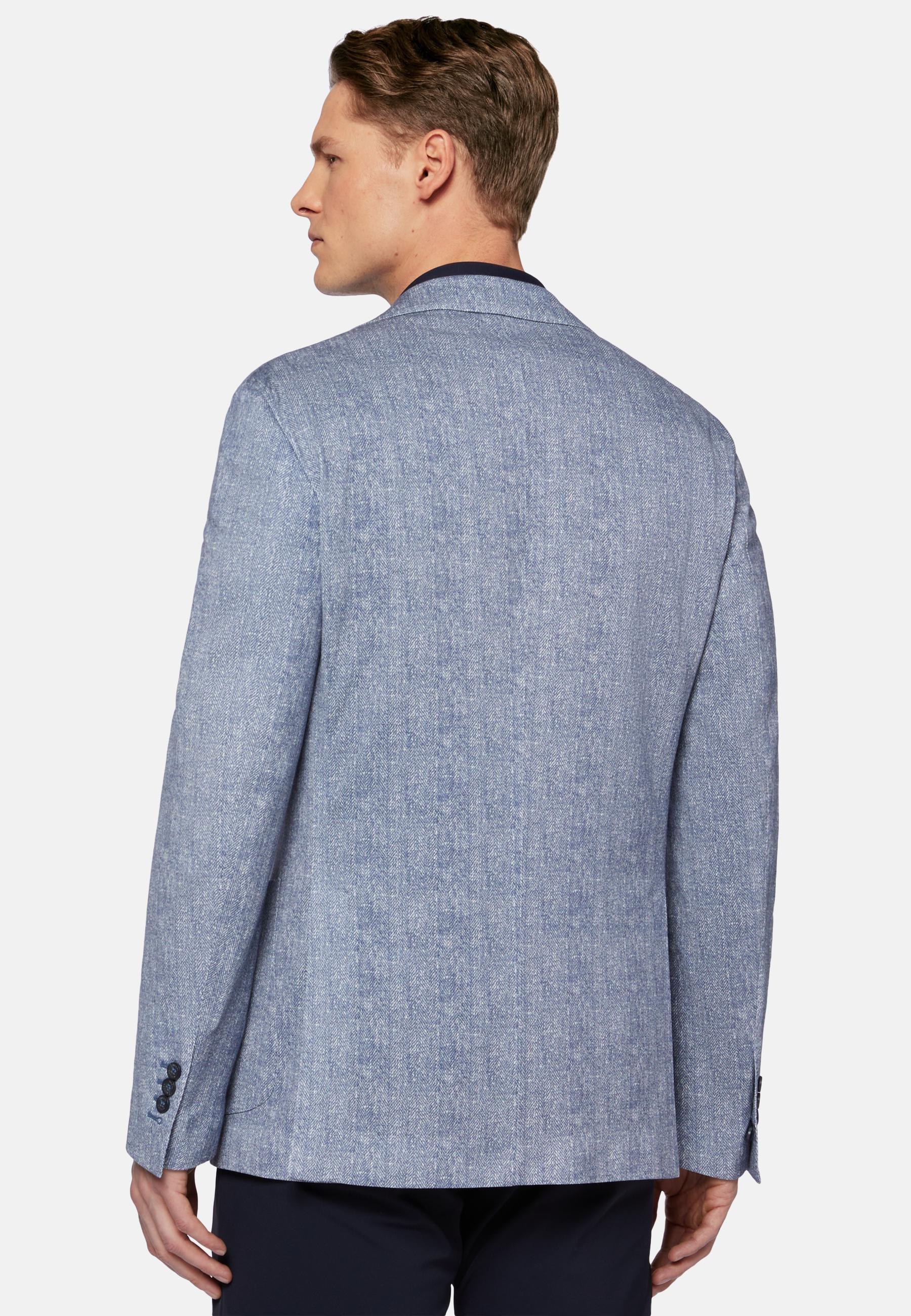 Boggi Milano - Blue Printed Jacket