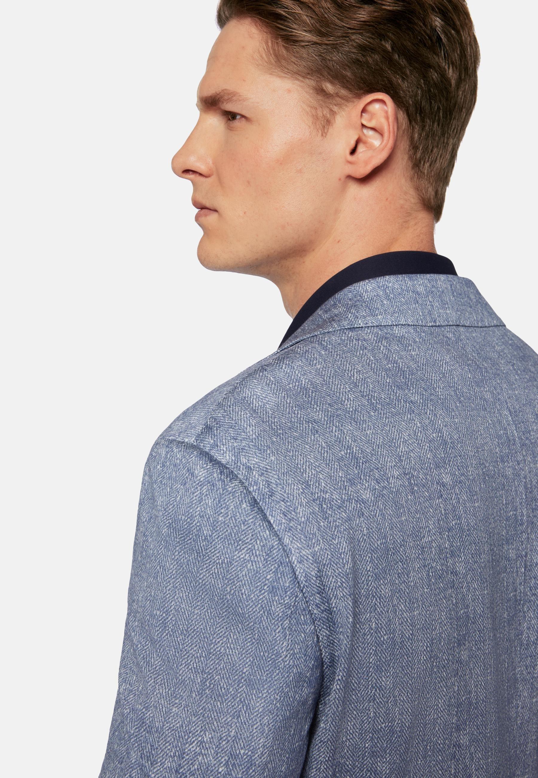 Printed Jacket Blue, , large image number 2