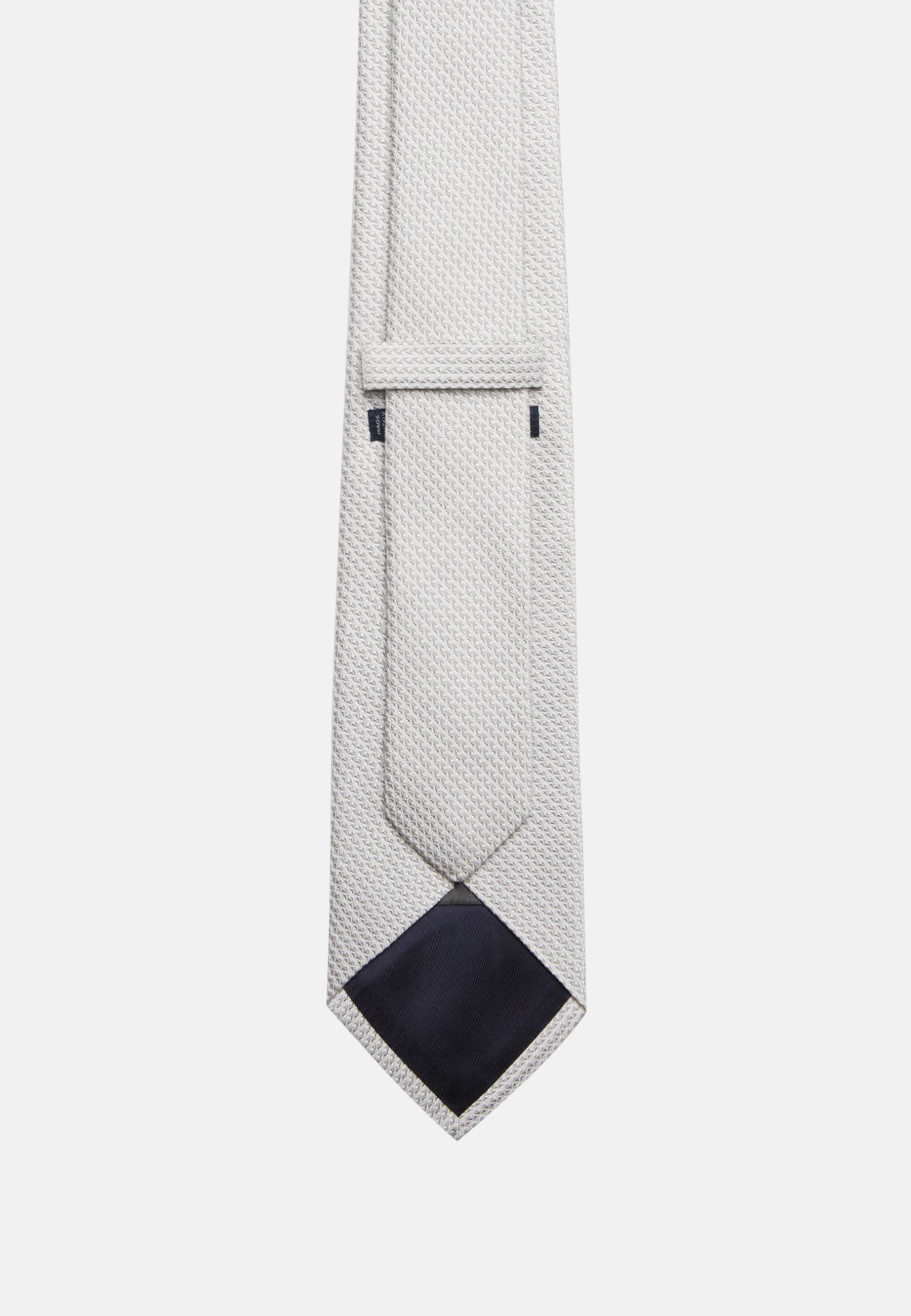 Boggi Milano - Silver Silk Ceremonial Tie