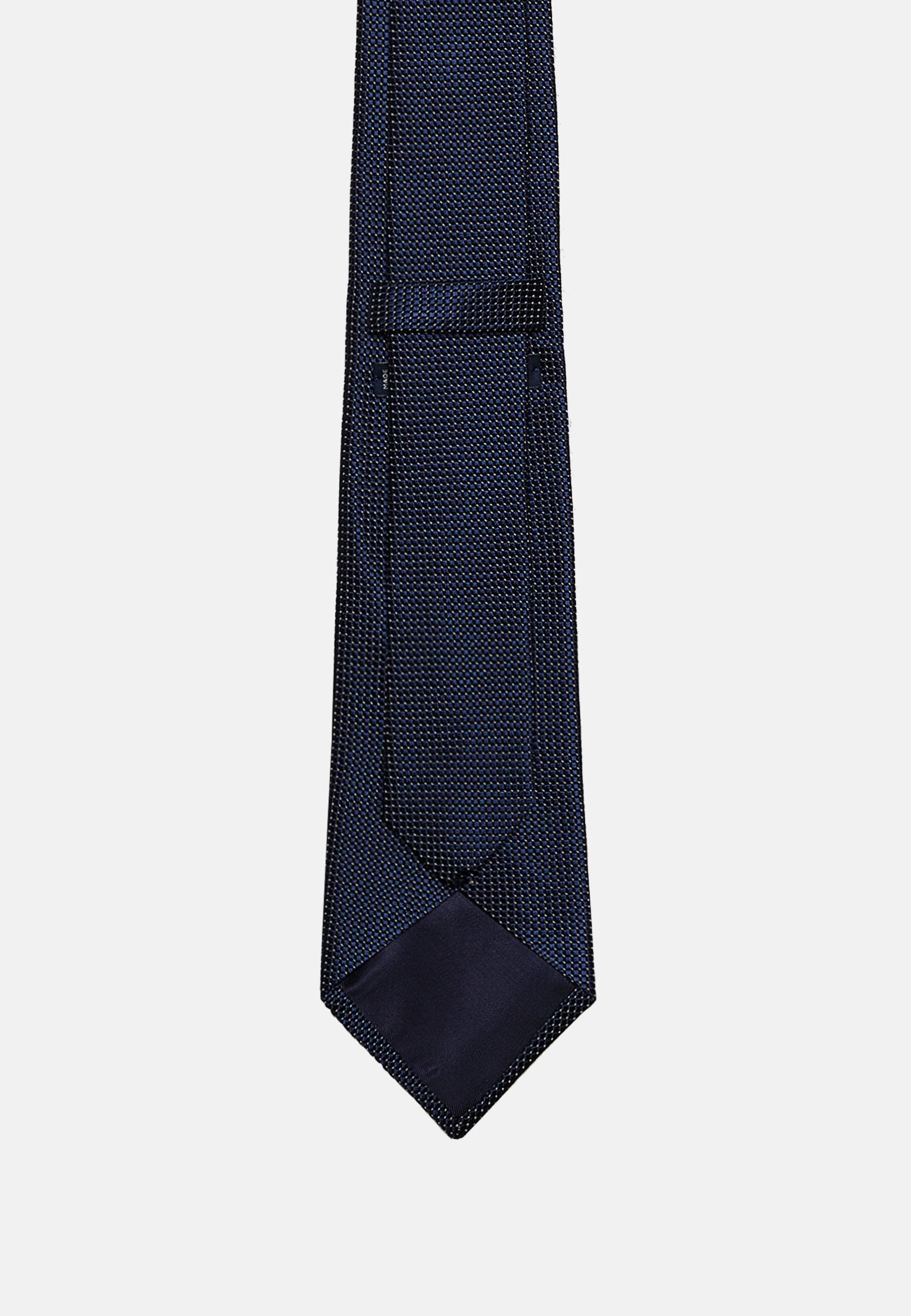 Boggi Milano - Navy Micro Design Silk Blend Tie