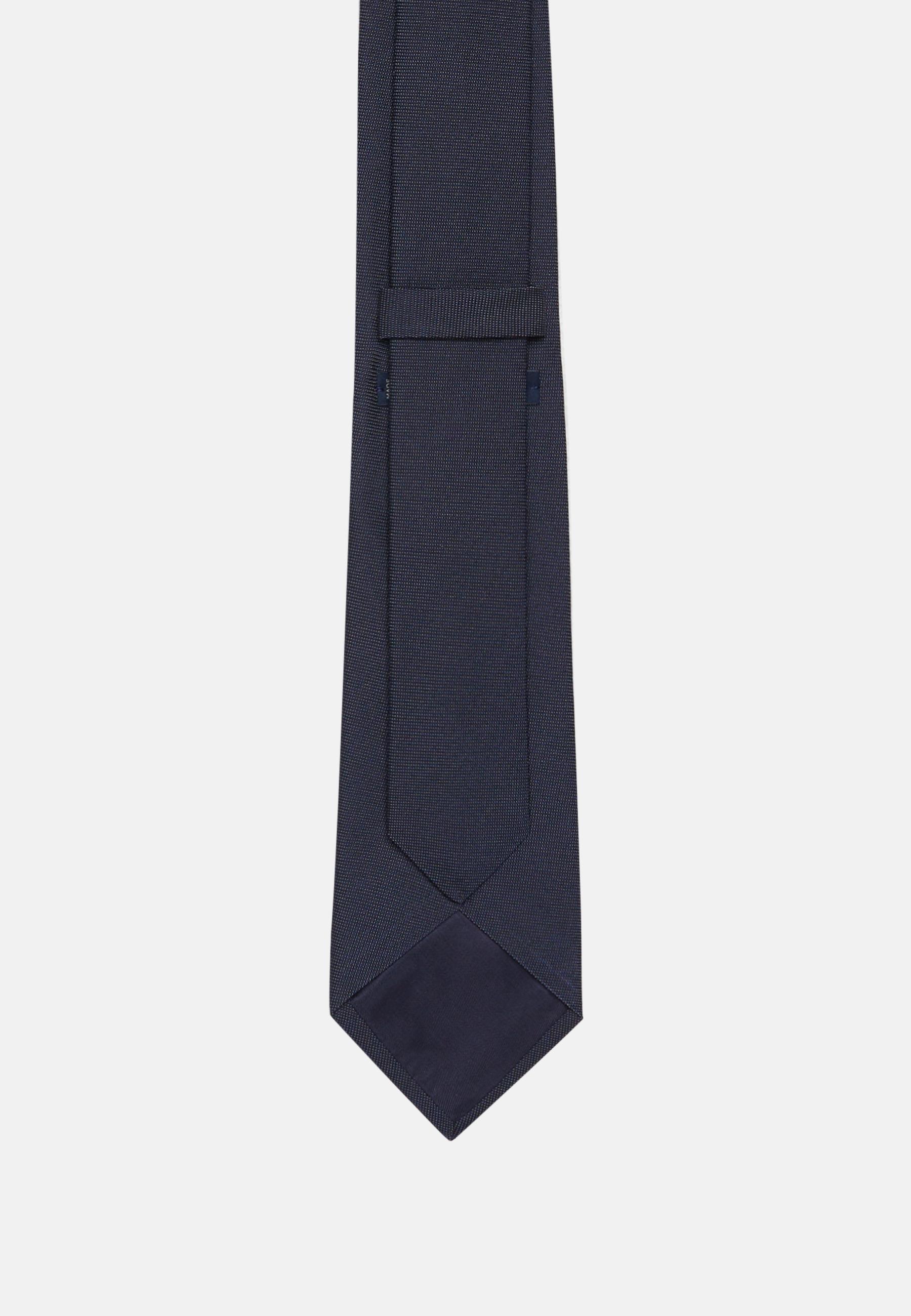 Boggi Milano - Navy Micro Textured Silk Blend Tie