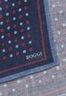 Boggi Milano - Burgundy Polka Dot Linen Pocket Square
