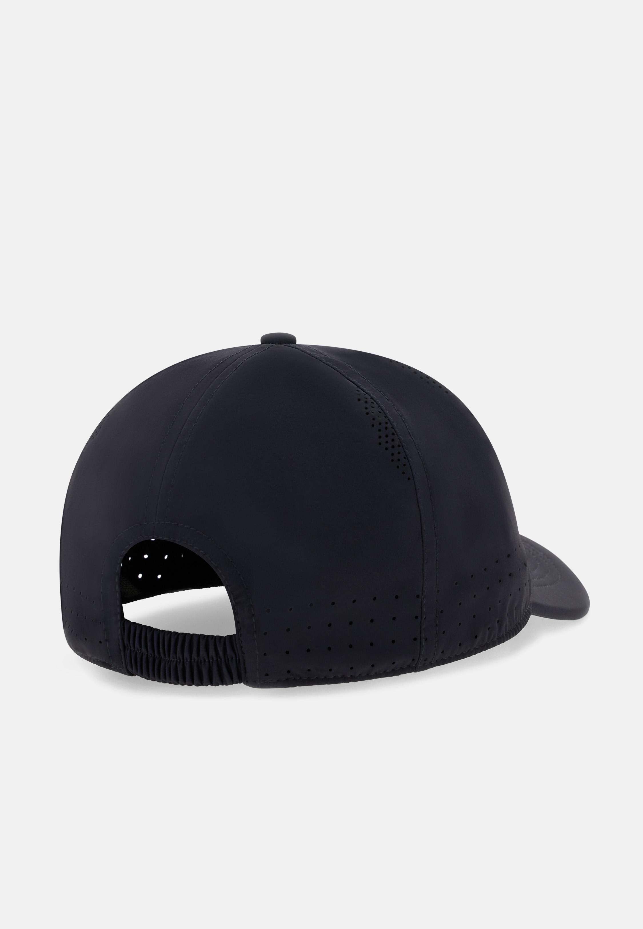 Technical Fabric Baseball Cap Blue, Navy blue, medium