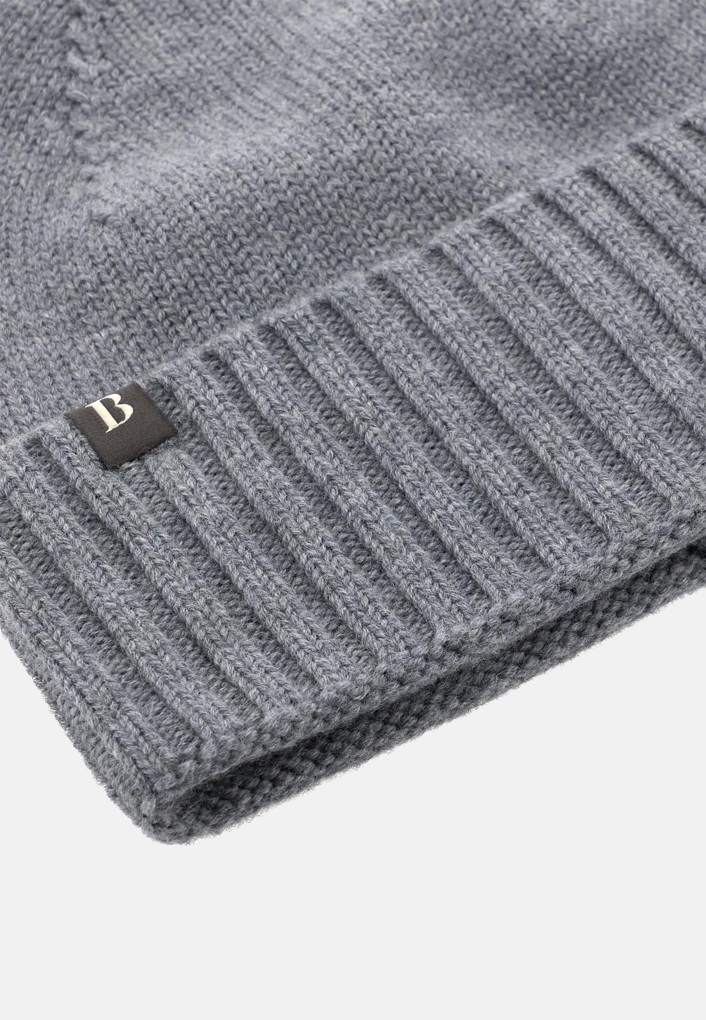 GREY Wool Hat, Grey, large image number 0