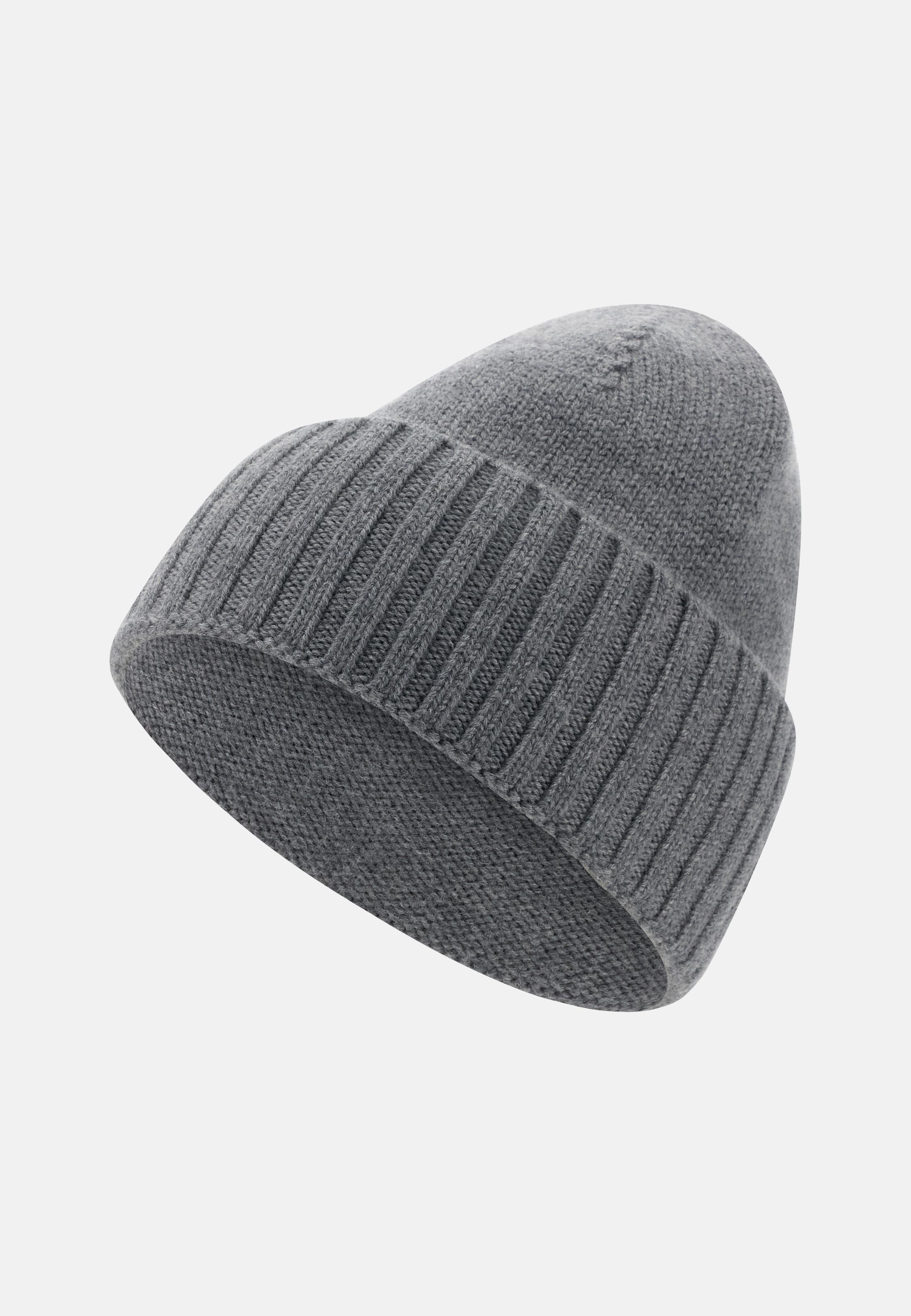 GREY Wool Hat, Grey, large image number 1