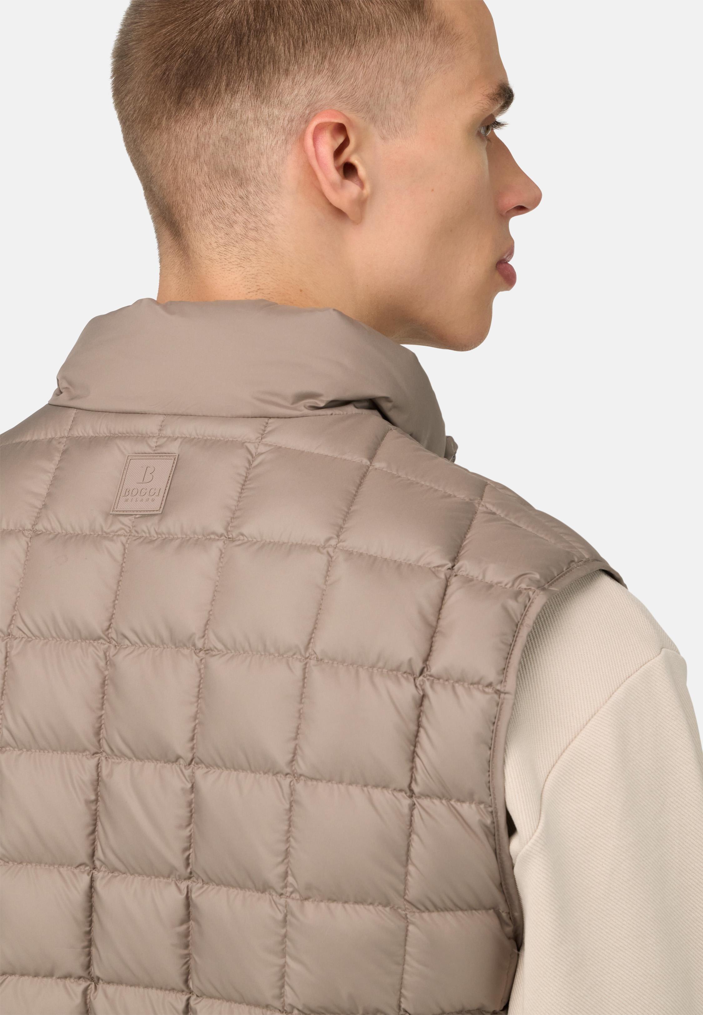 BROWN Gilet In Technical Fabric With Goose Down, , large image number 2