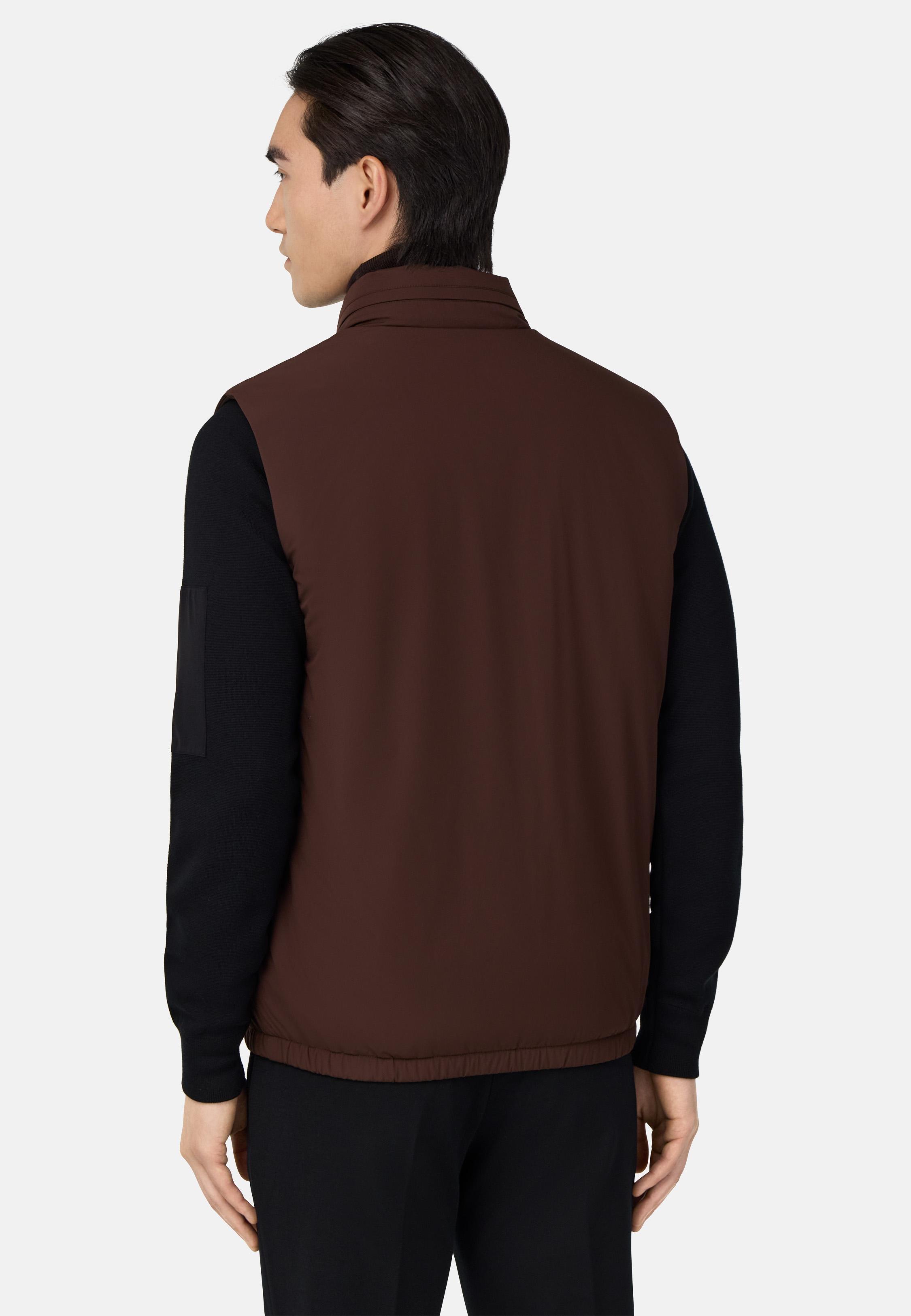 BROWN Technical Fabric Gilet, , large image number 1