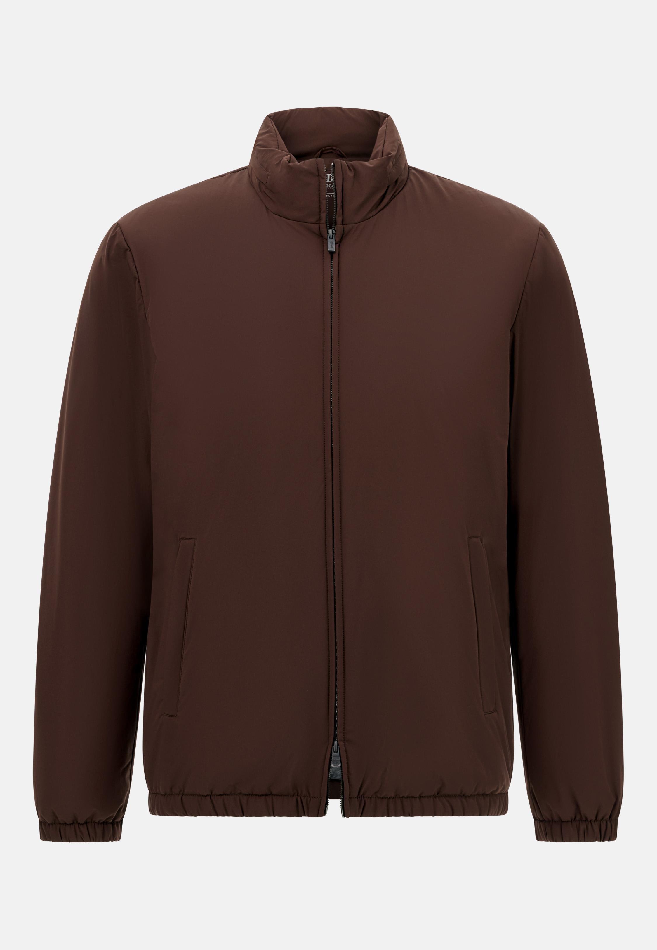 BROWN Technical Fabric Bomber Jacket, Brown, large image number 3