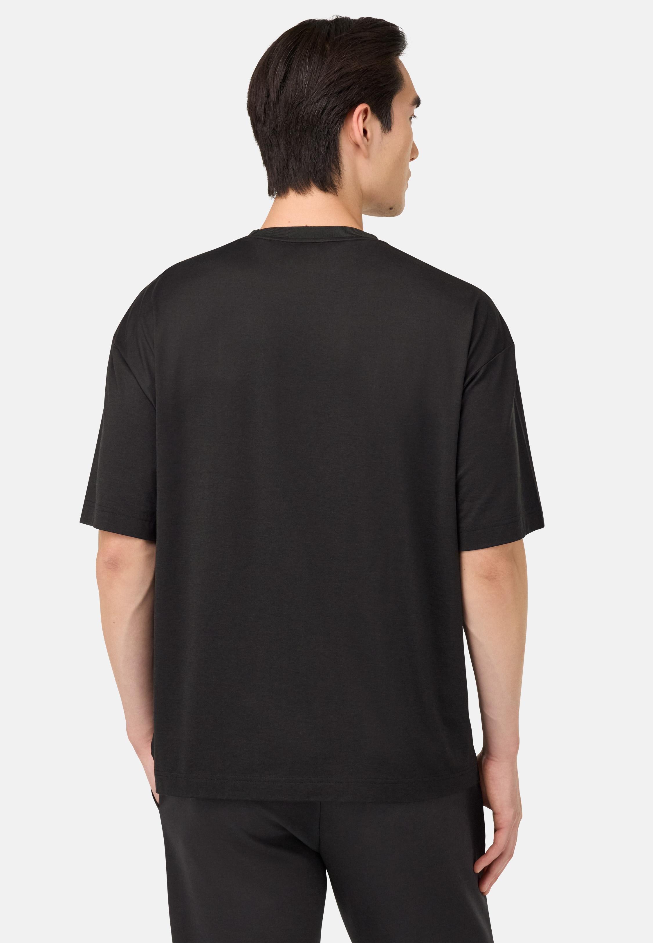BLACK High-Performance Jersey T-Shirt, , large image number 1