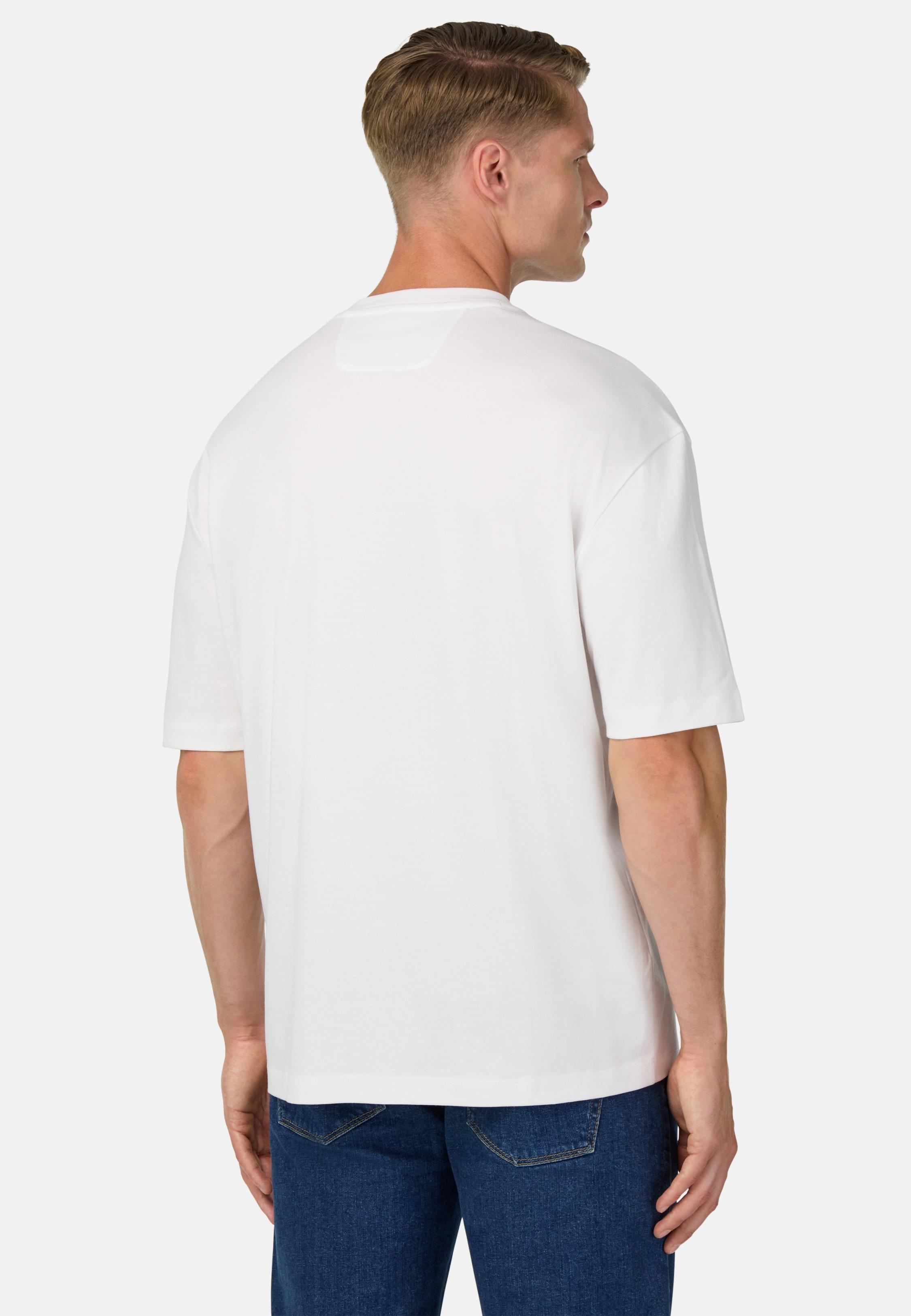 Pima Cotton T-Shirt White, White, large image number 1