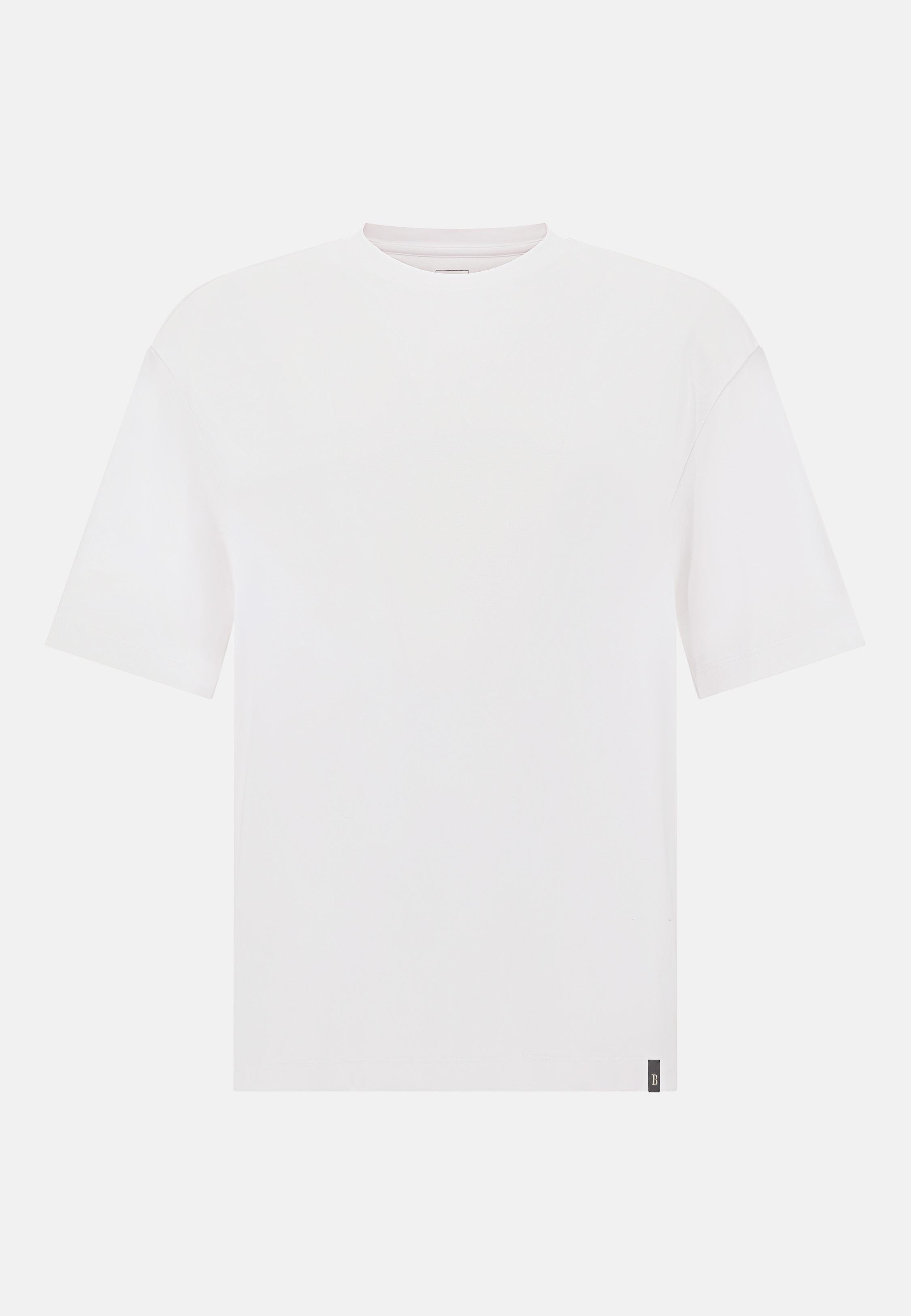 Pima Cotton T-Shirt White, White, large image number 3