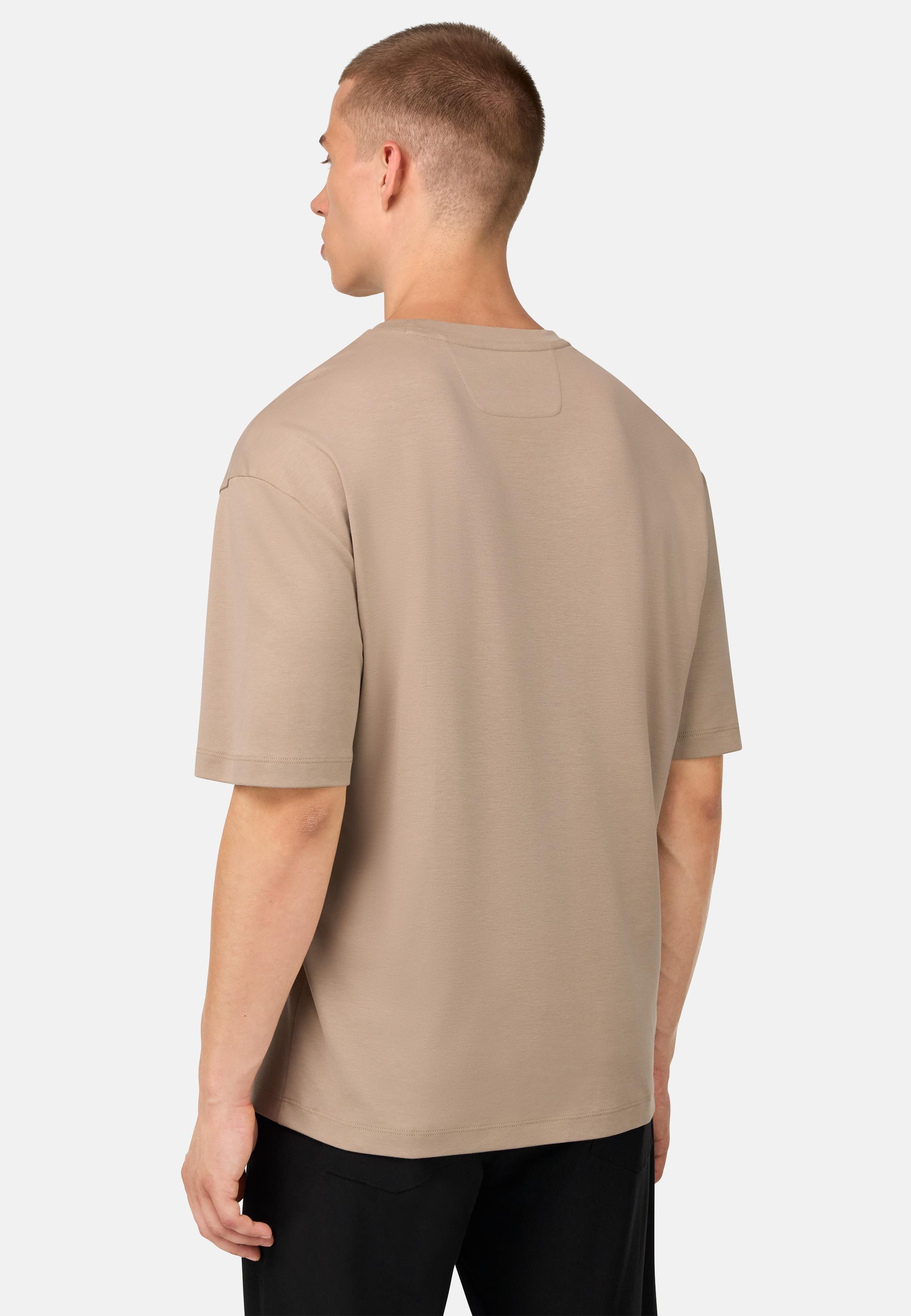 Pima Cotton T-Shirt Brown, , large image number 1