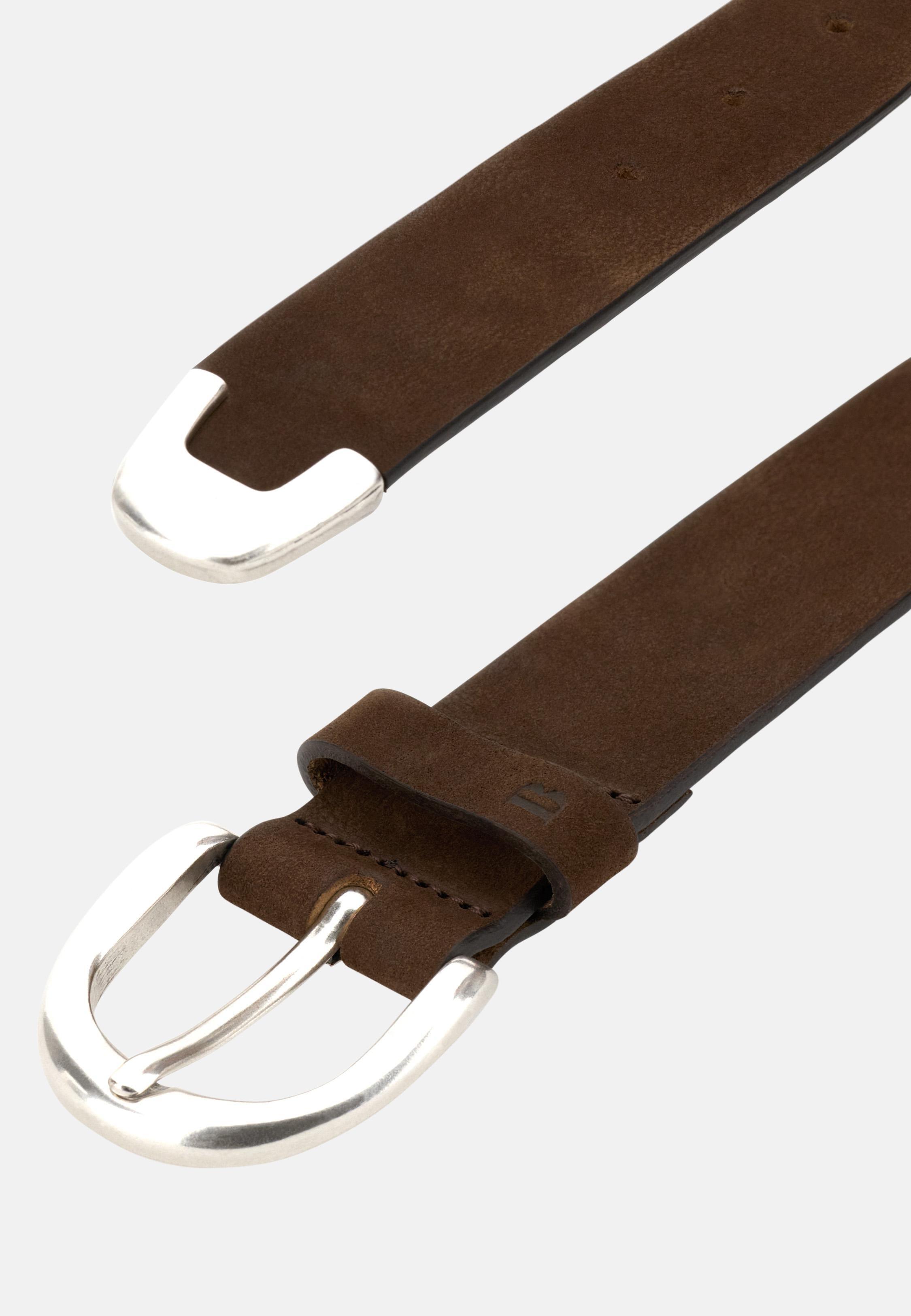 Casual Nubuck Belt Brown, , large image number 0