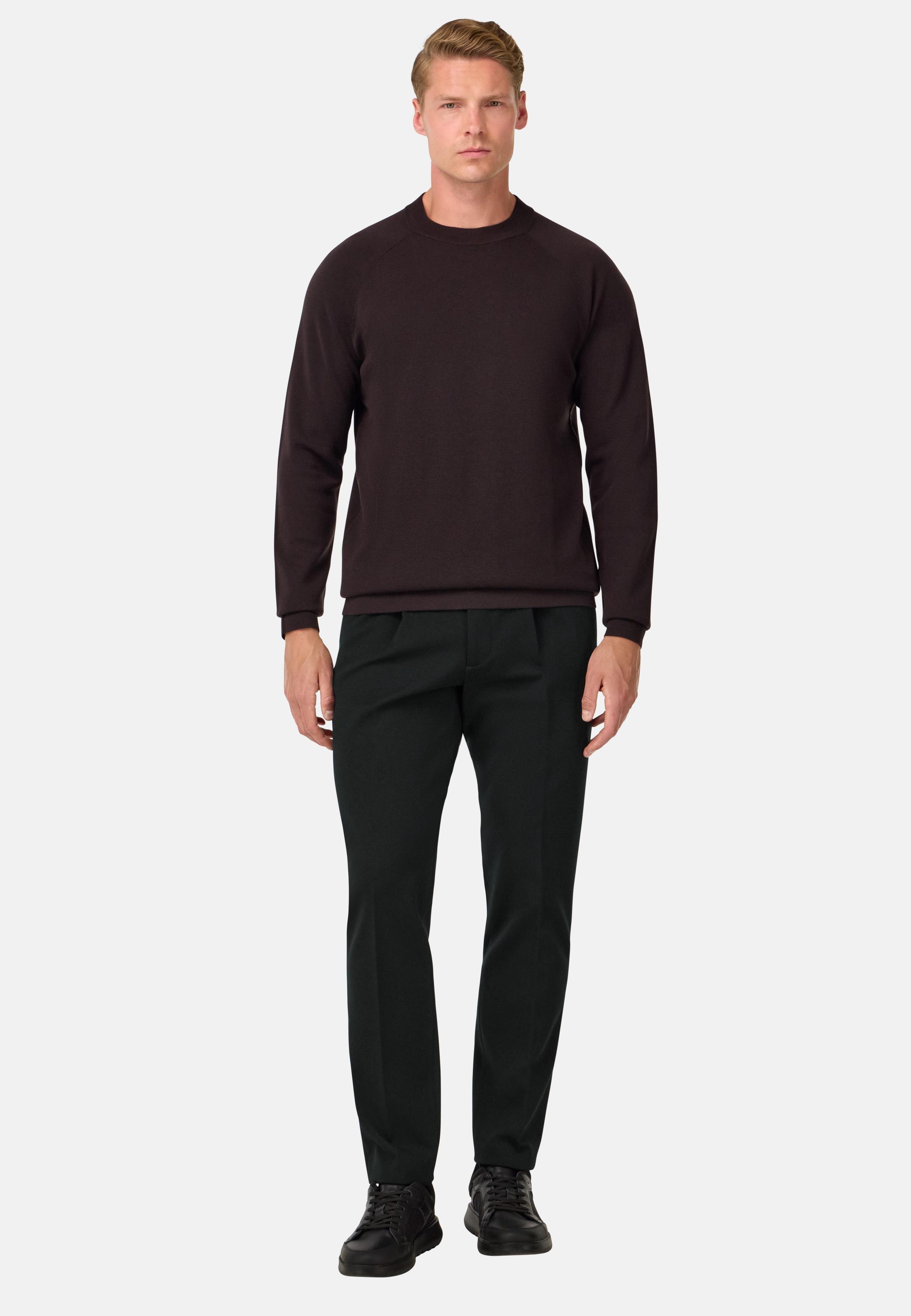 BLACK B Tech Trousers in Technical Wool, , large image number 1