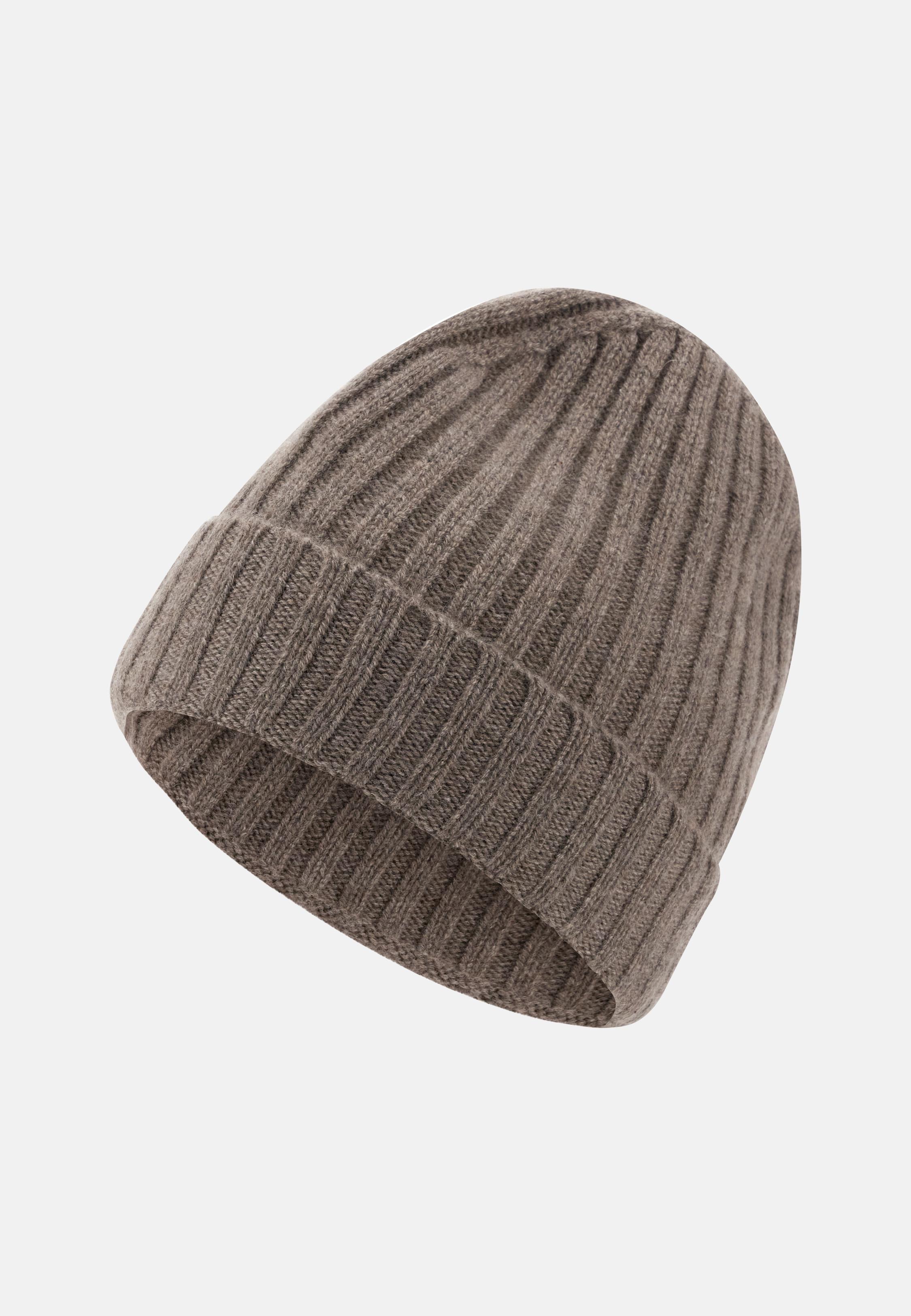 Cashmere Hat Brown, Taupe, large image number 1