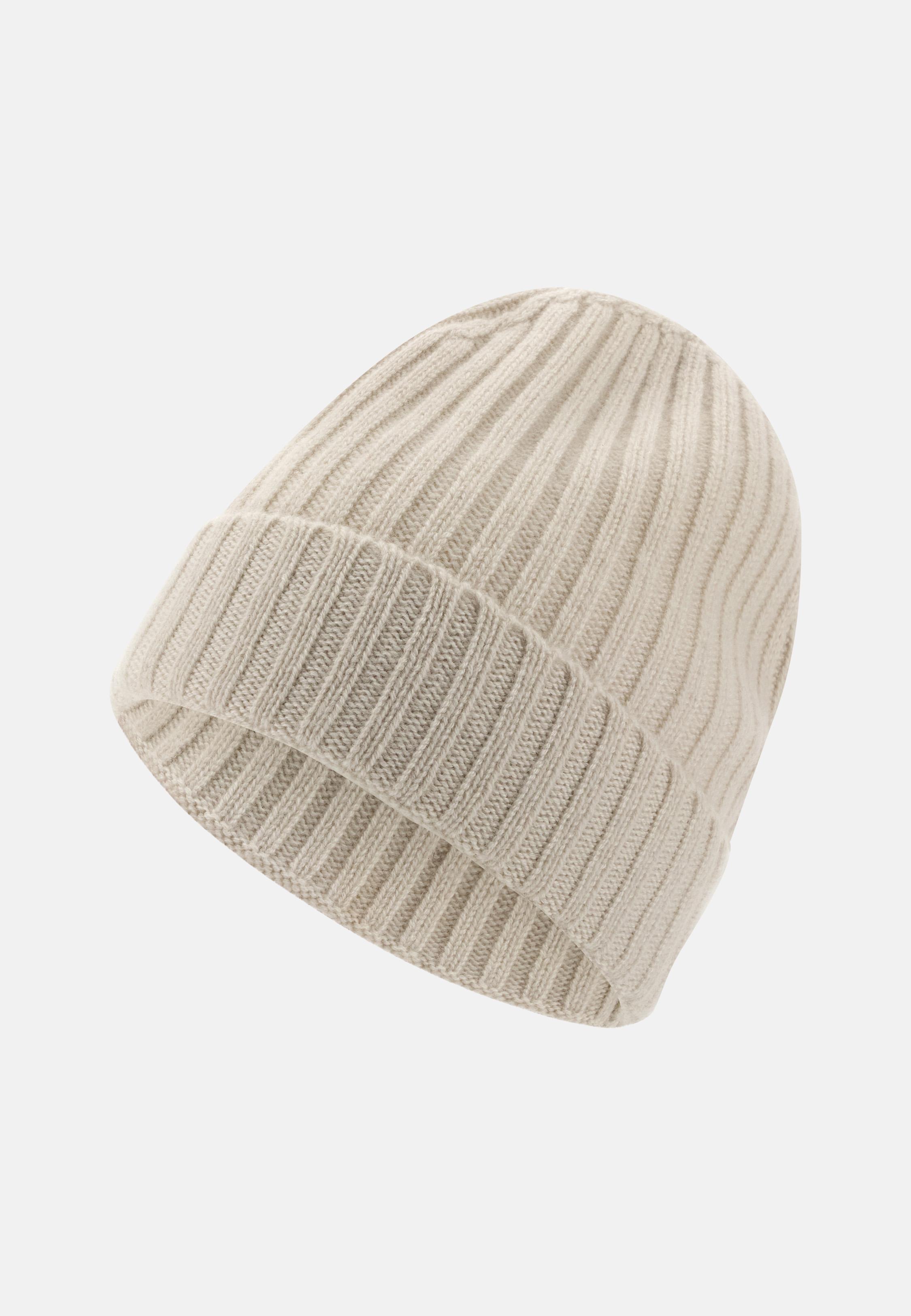 Cashmere Hat White, Ice, medium