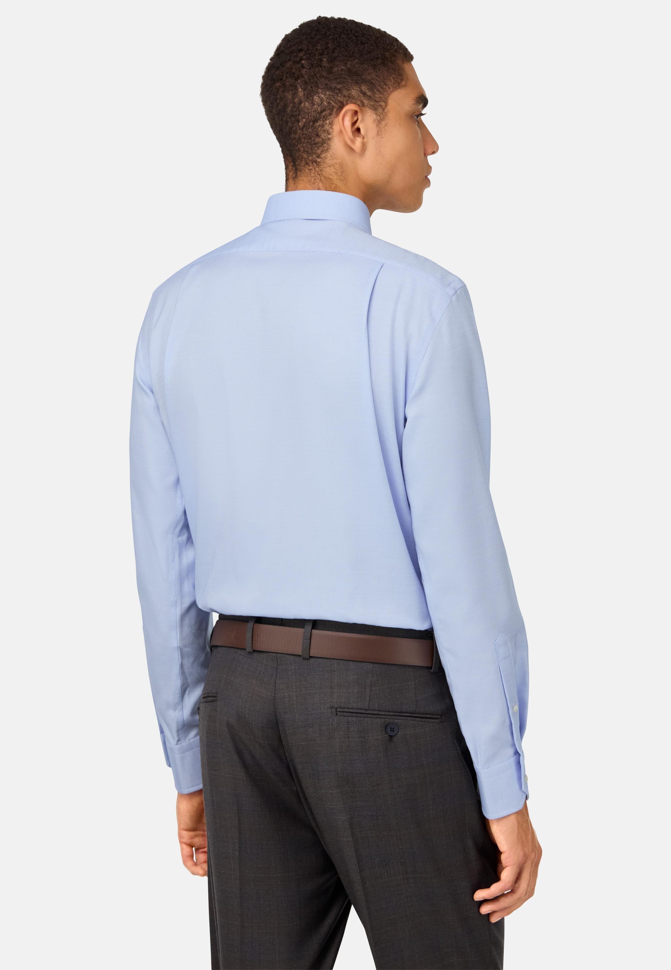 Regular Fit Striped Cotton Shirt Blue, , large image number 1