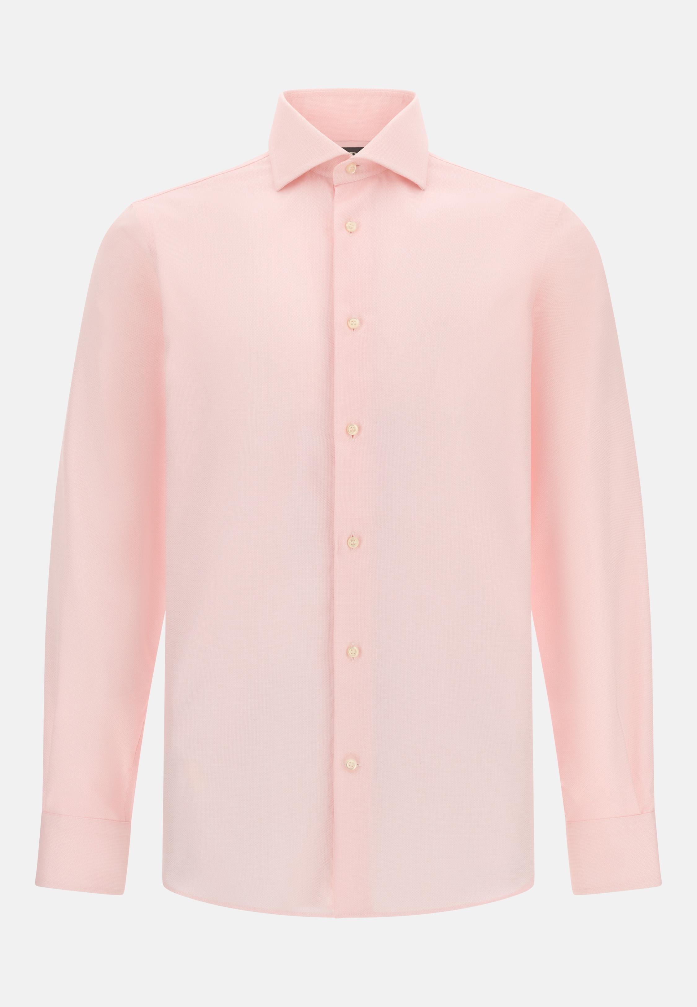 Regular Fit Striped Cotton Shirt Pink, Pink, large image number 4