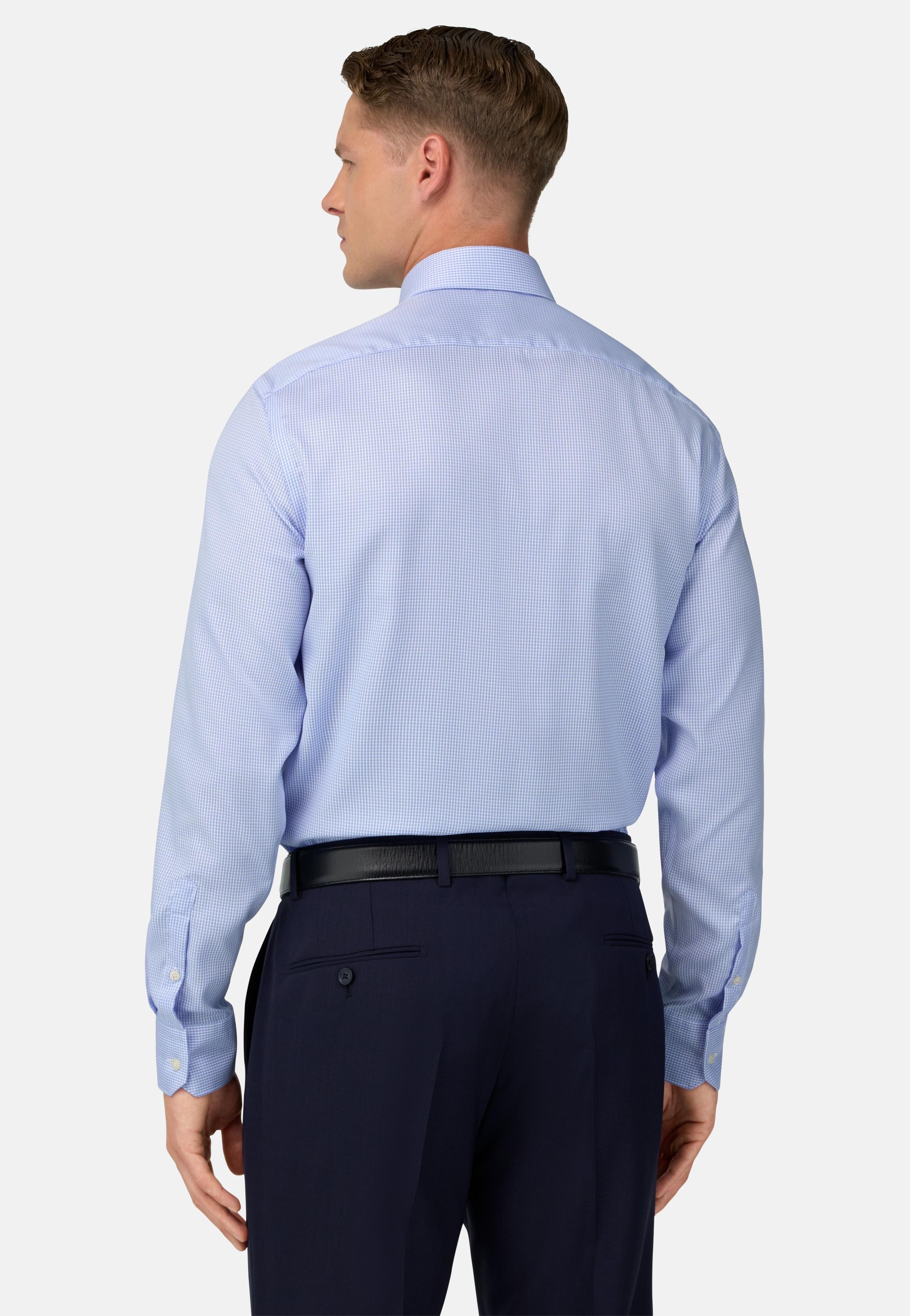 Regular Fit Striped Cotton Shirt Blue, , large image number 1