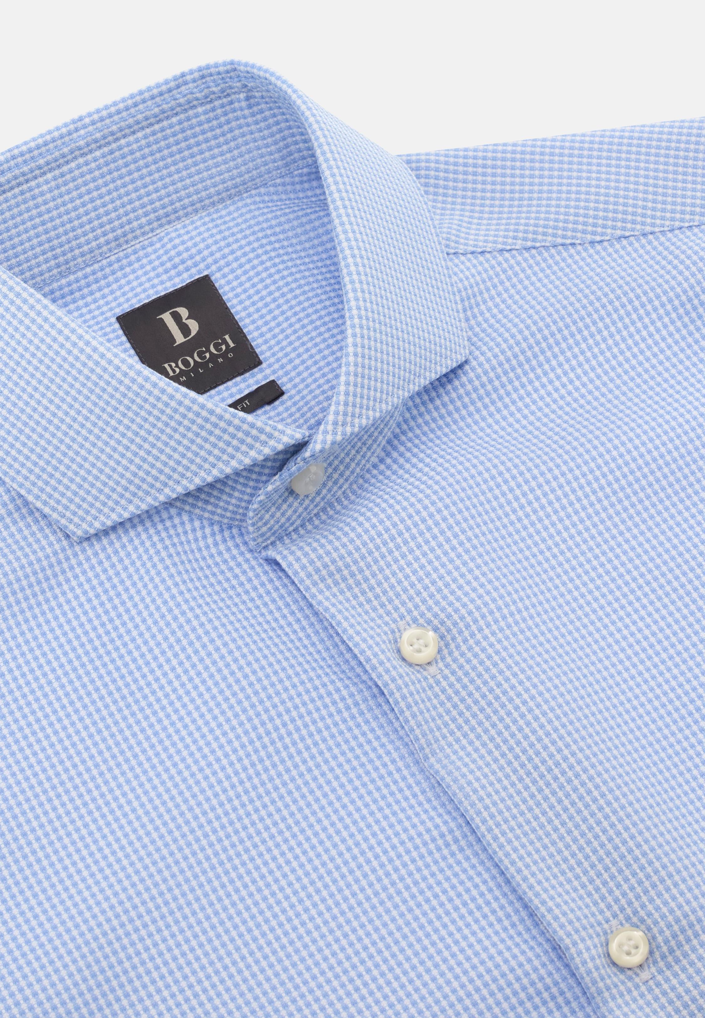 Regular Fit Striped Cotton Shirt Blue, , large image number 3