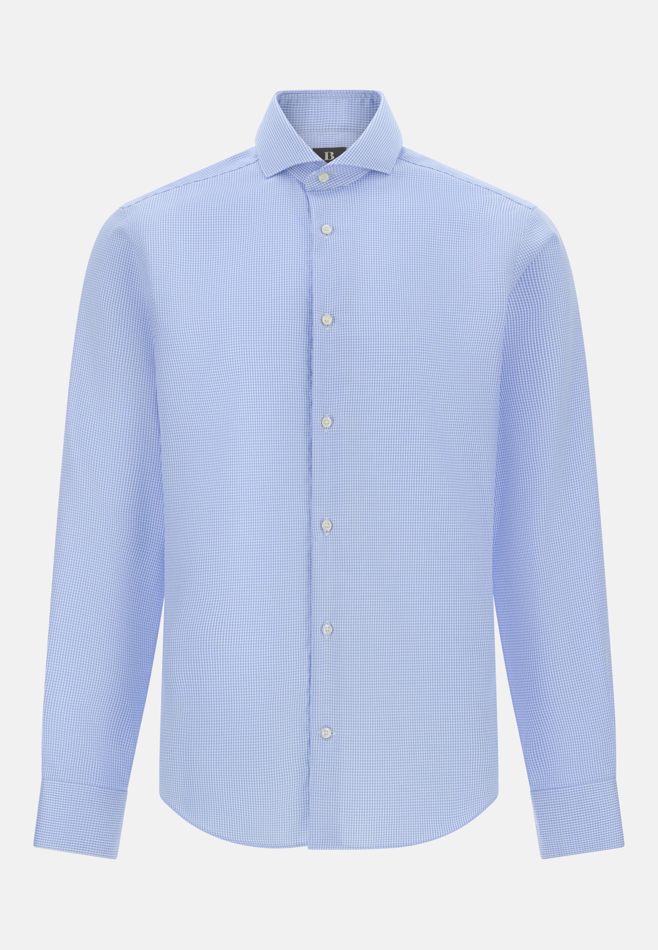 Regular Fit Striped Cotton Shirt Blue, , large image number 4