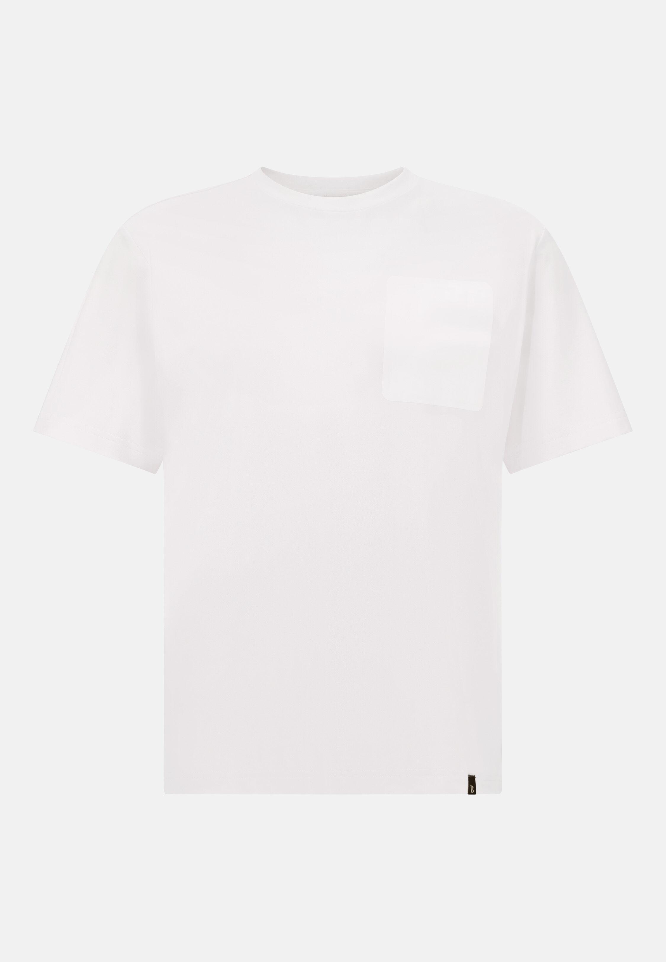 Cool Jade Pique T-Shirt With Pocket White, White, large image number 3