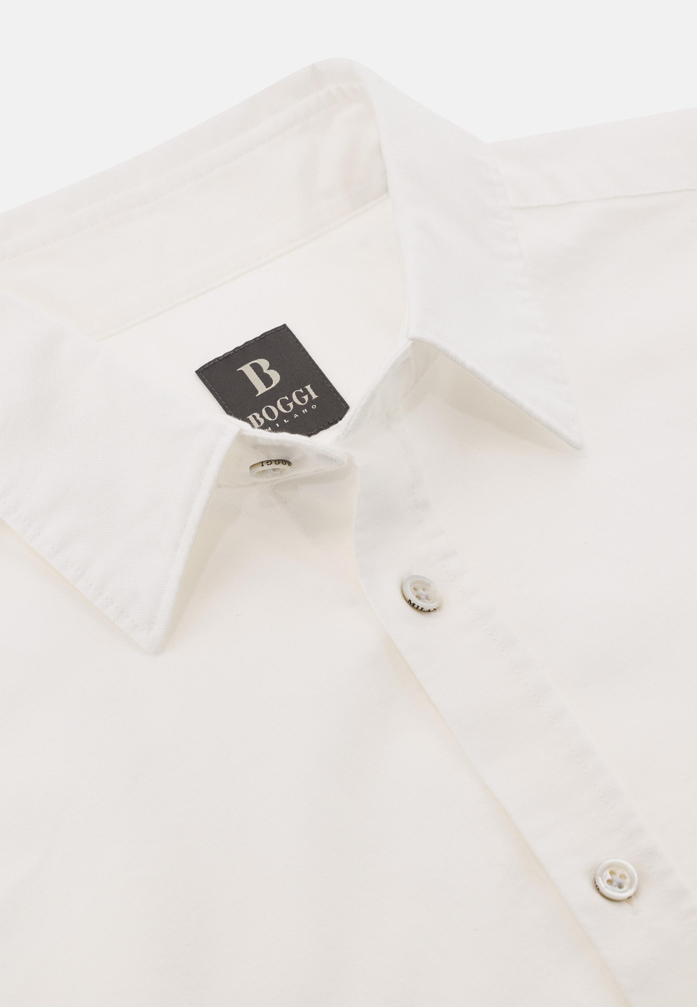 Regular Fit Oxford Cotton Shirt White, , large image number 3