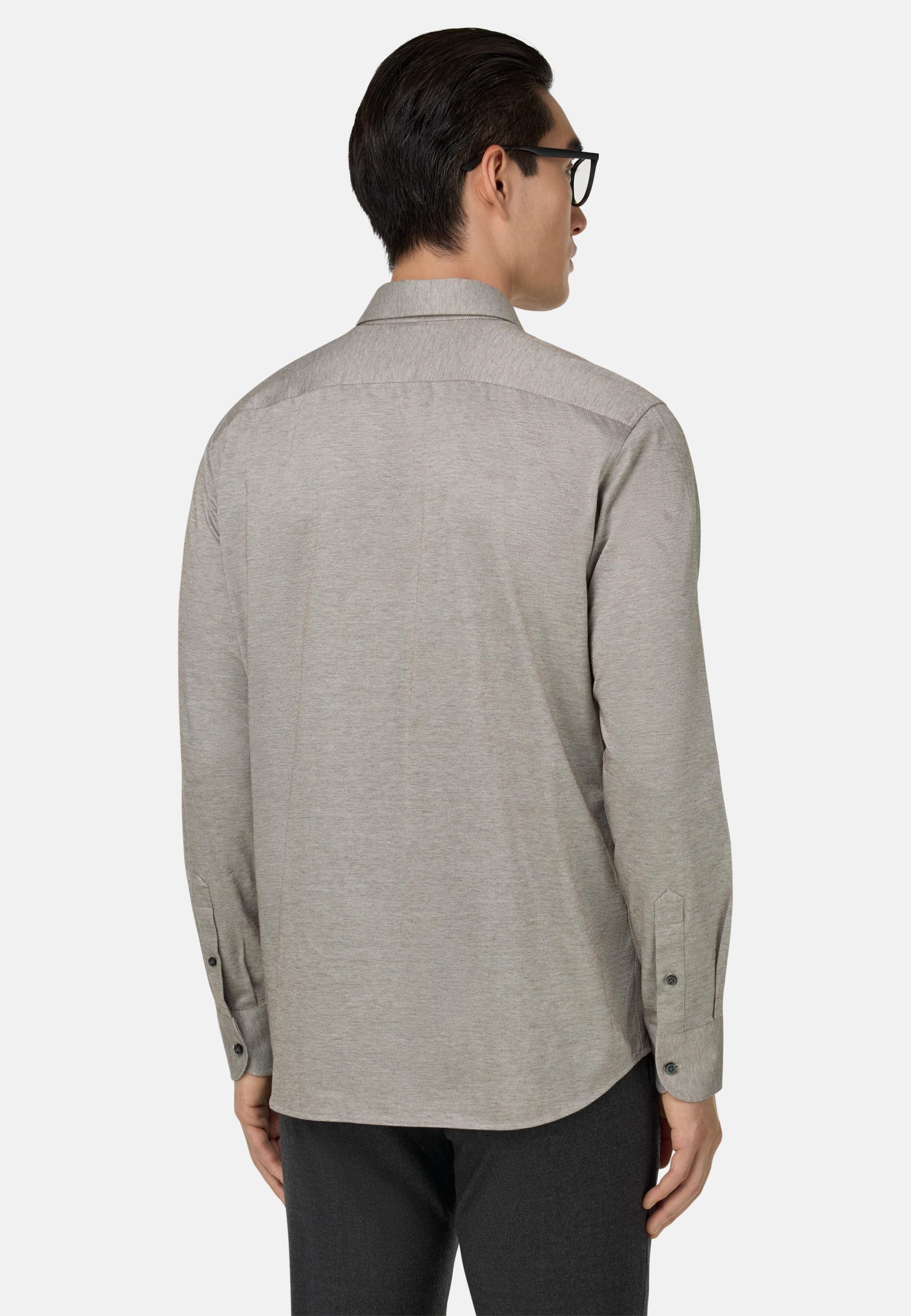 Regular Fit Cotton Jersey Polo Shirt Brown, Brown, medium