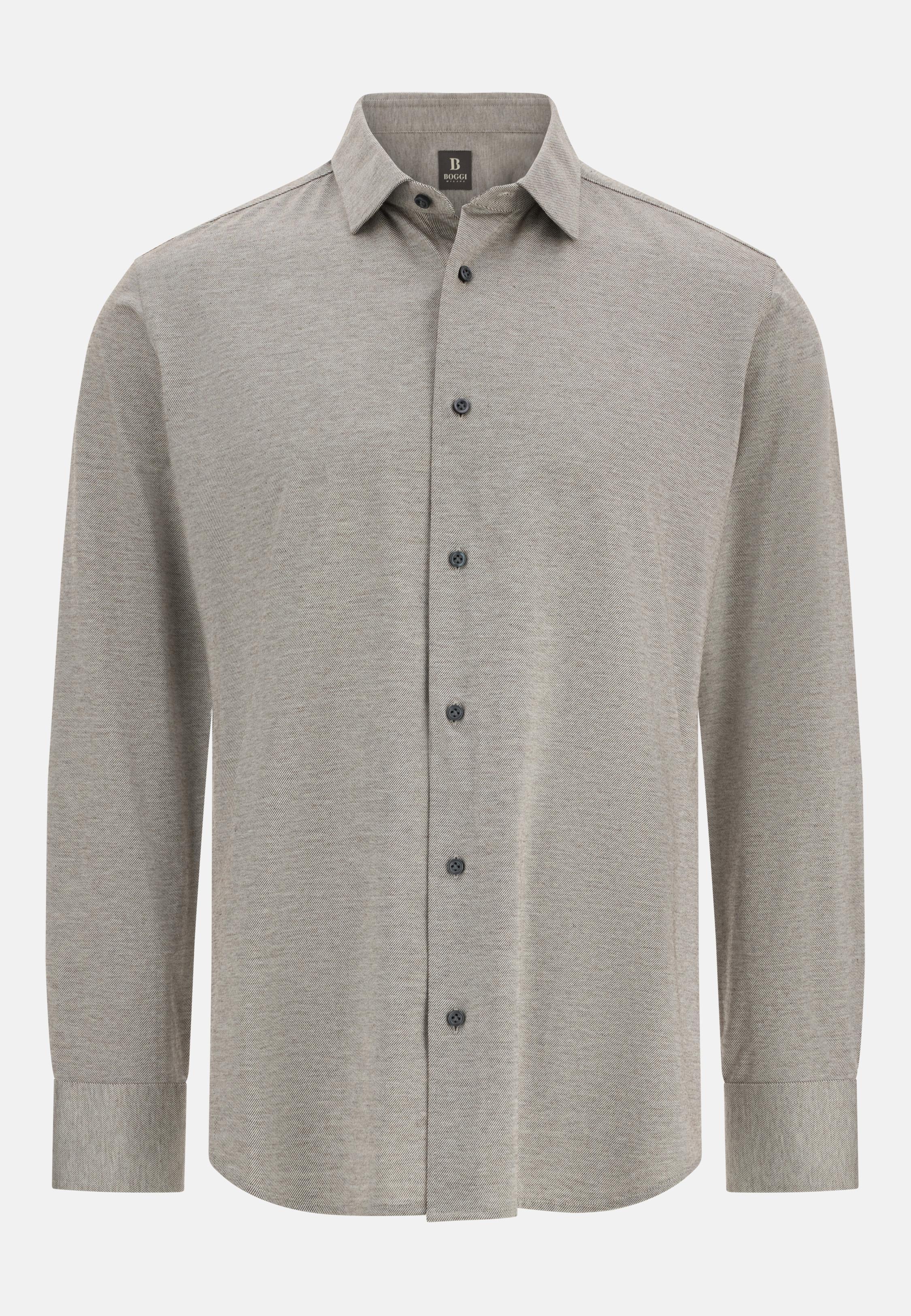 Regular Fit Cotton Jersey Polo Shirt Brown, Brown, large image number 4