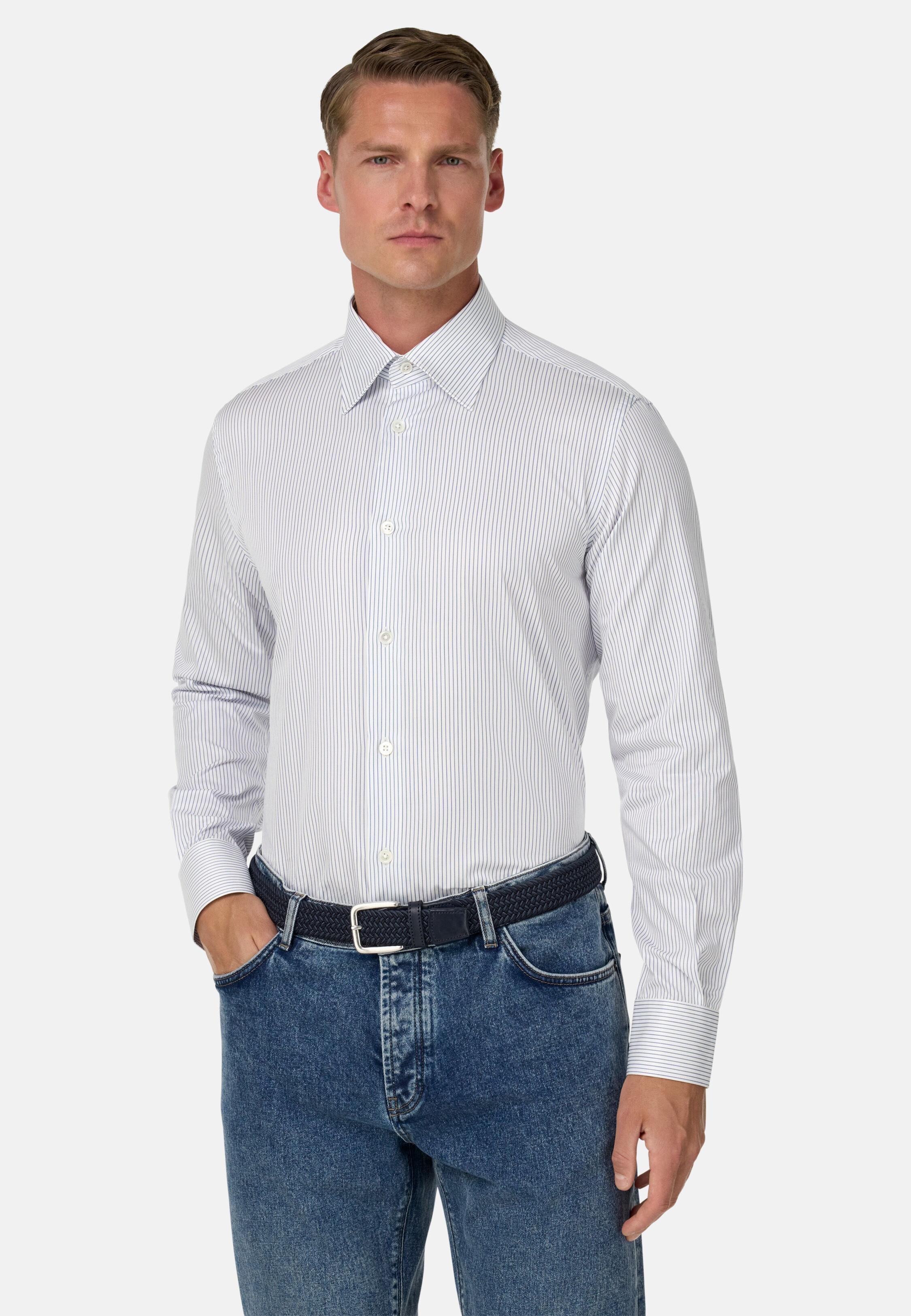 B Jersey Pure Wool Jacket Beige, Navy blue, large image number 0