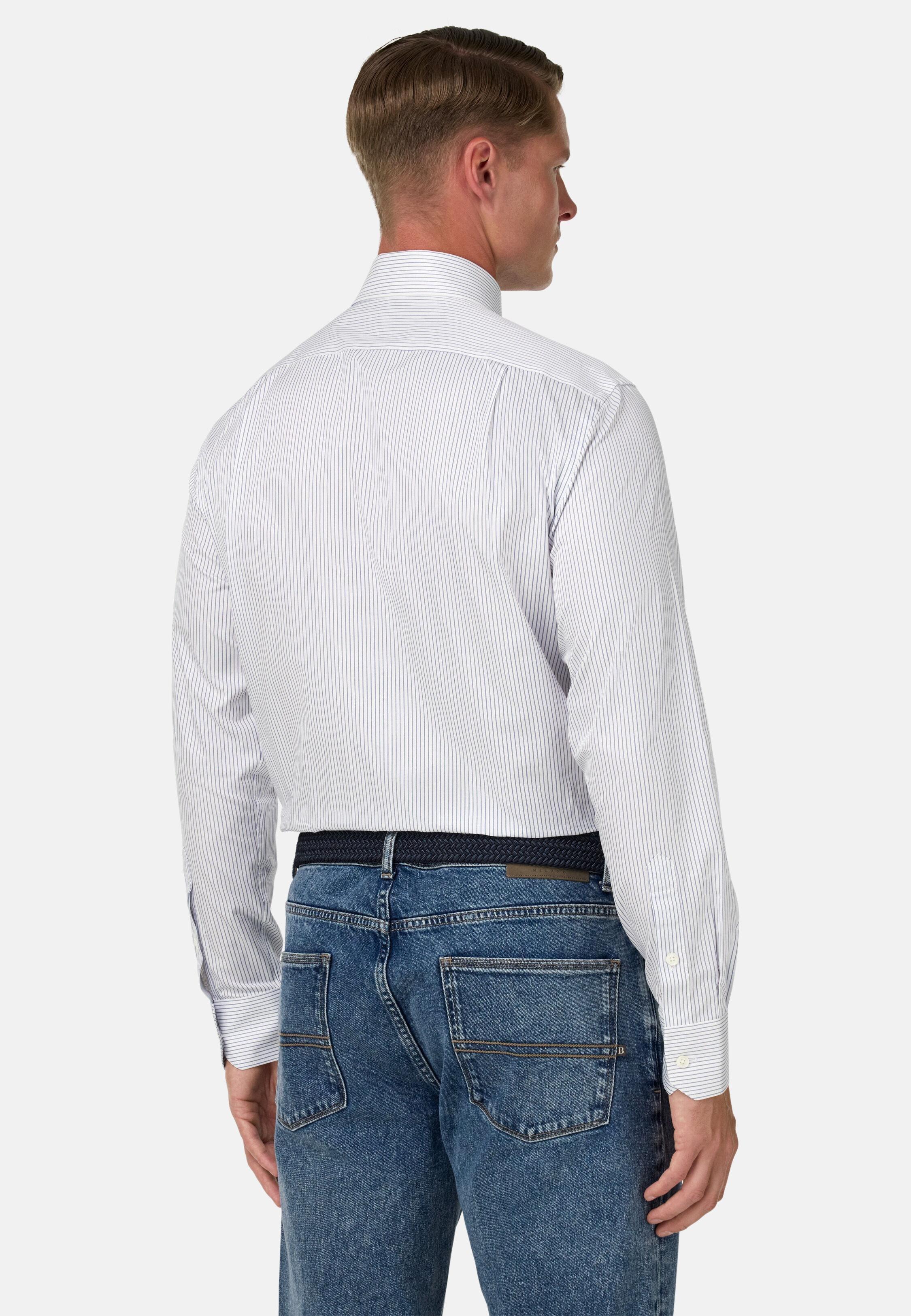 B Jersey Pure Wool Jacket Beige, Navy blue, large image number 1