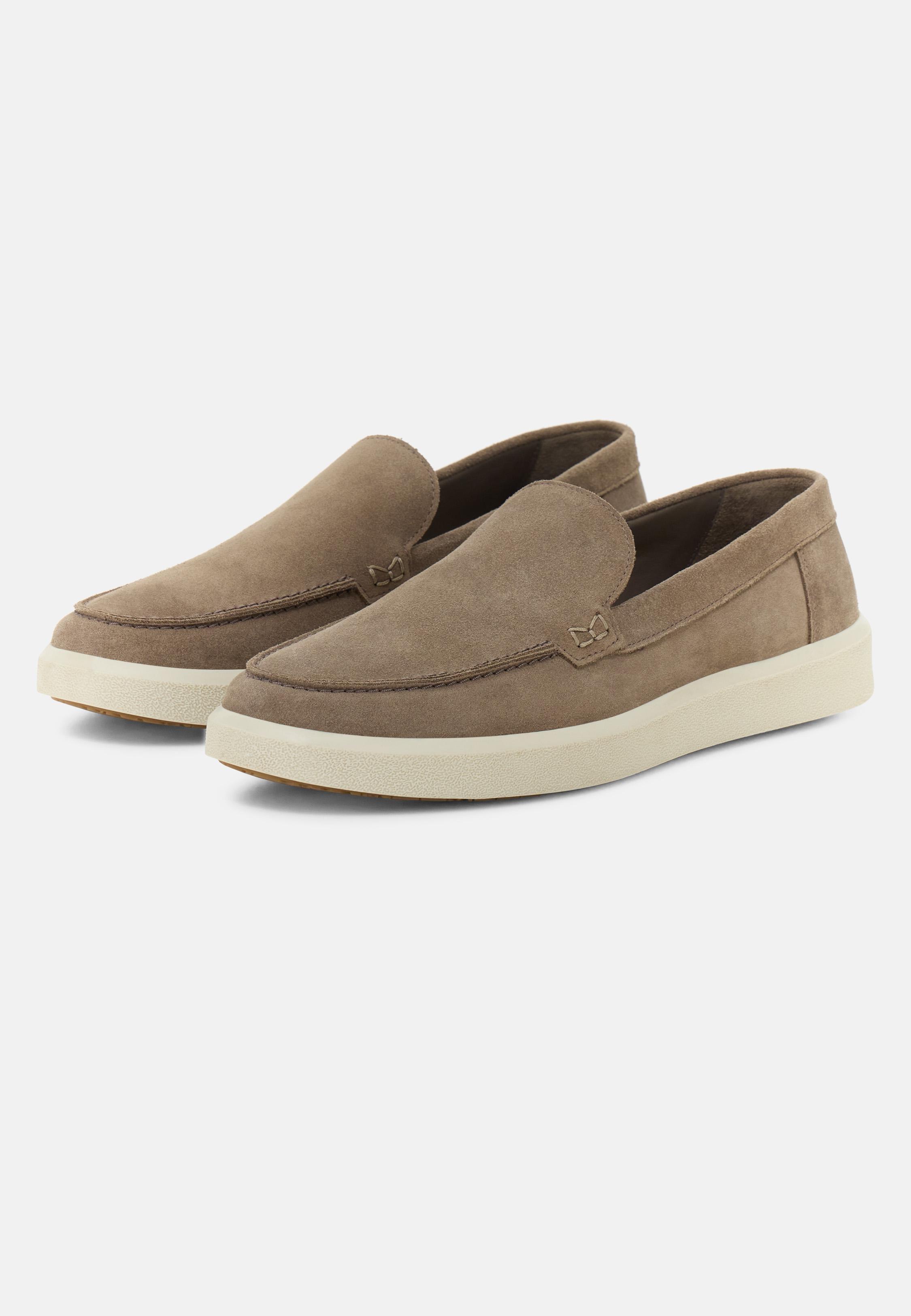 BEIGE Stratus Loafers in Suede Leather, , large image number 1