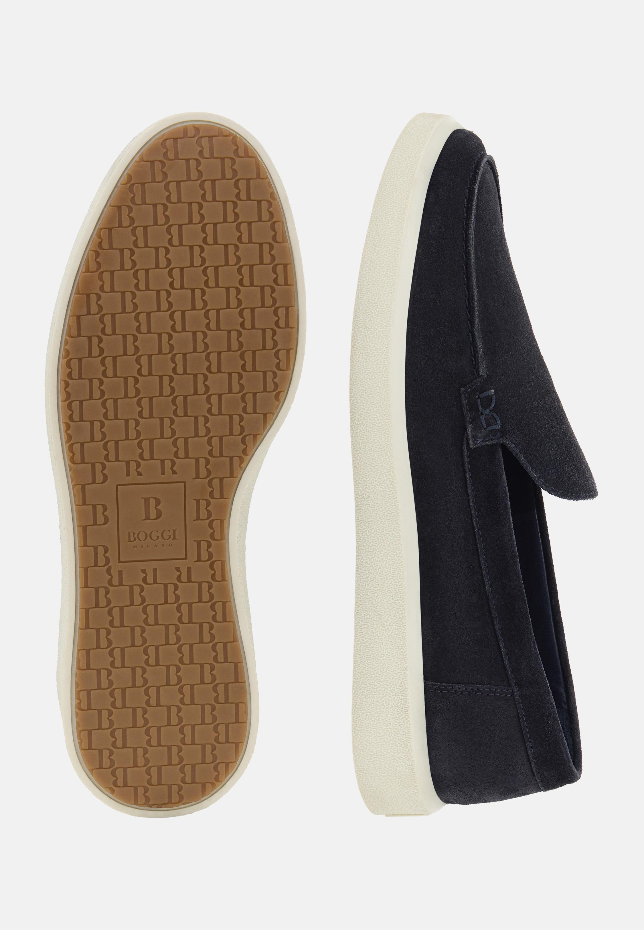BLUE Stratus Loafers in Suede Leather, , large image number 2