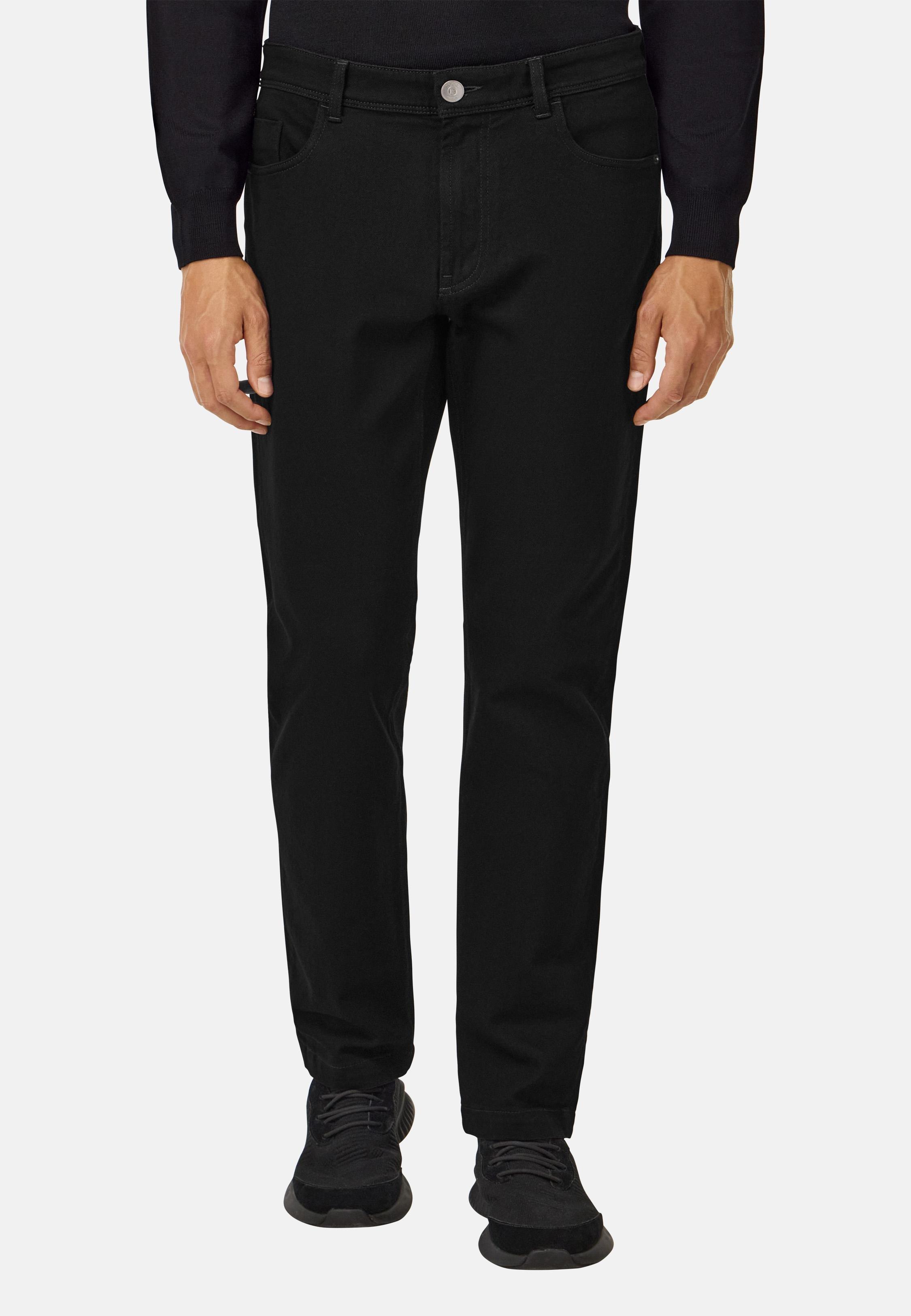 Stretch Denim Jeans Black, , large image number 0