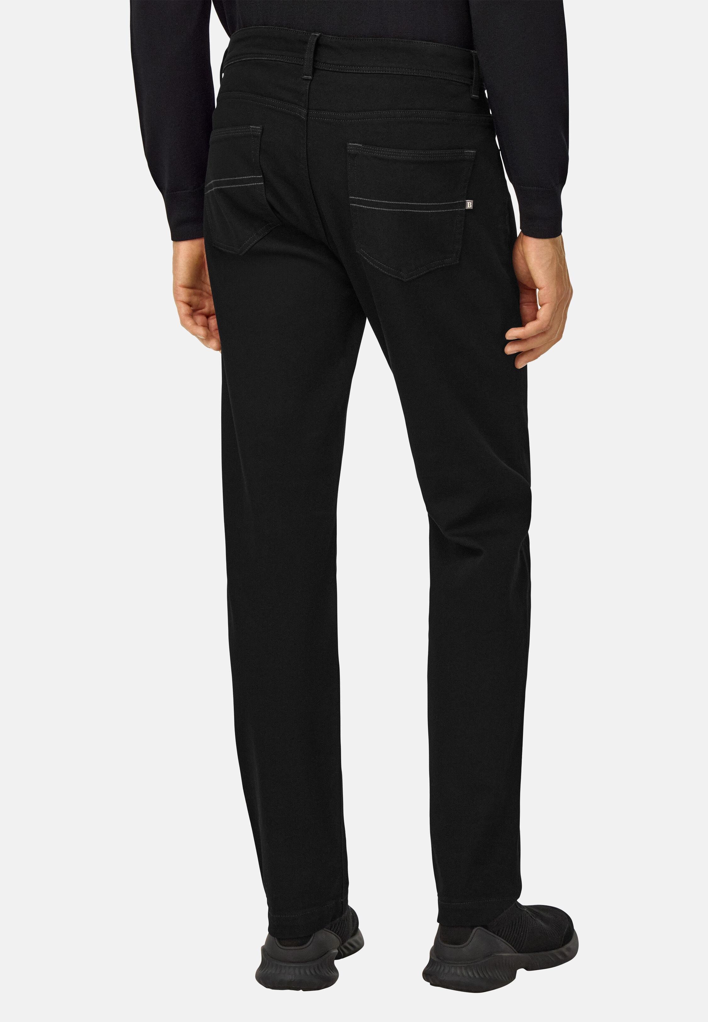 Stretch Denim Jeans Black, 3901_BLAC, medium