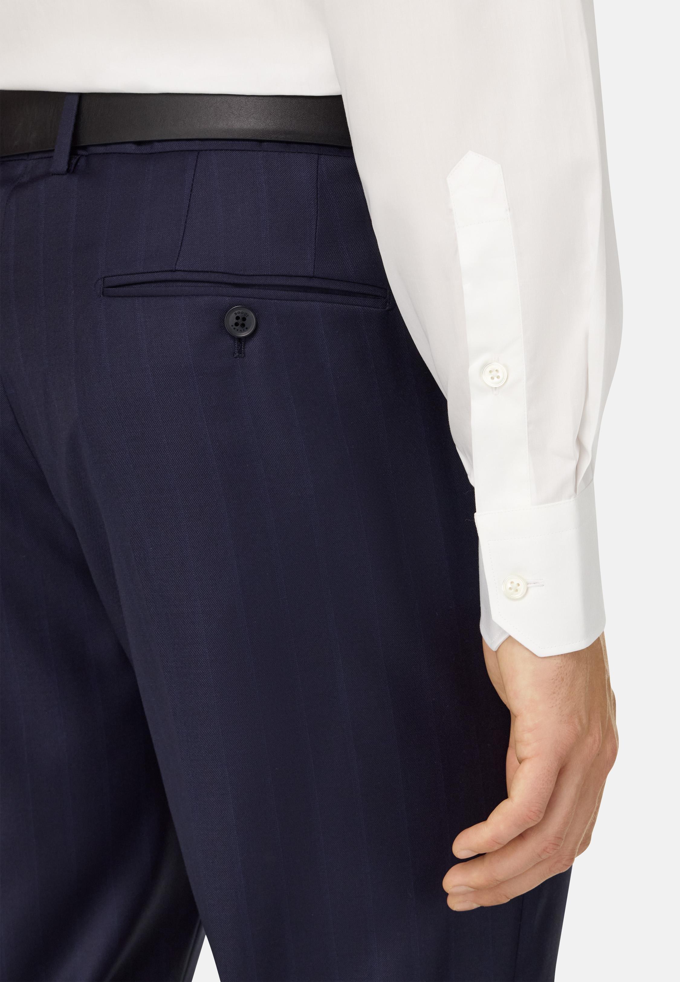 Regular Fit Cotton Twill Shirt White, , large image number 2
