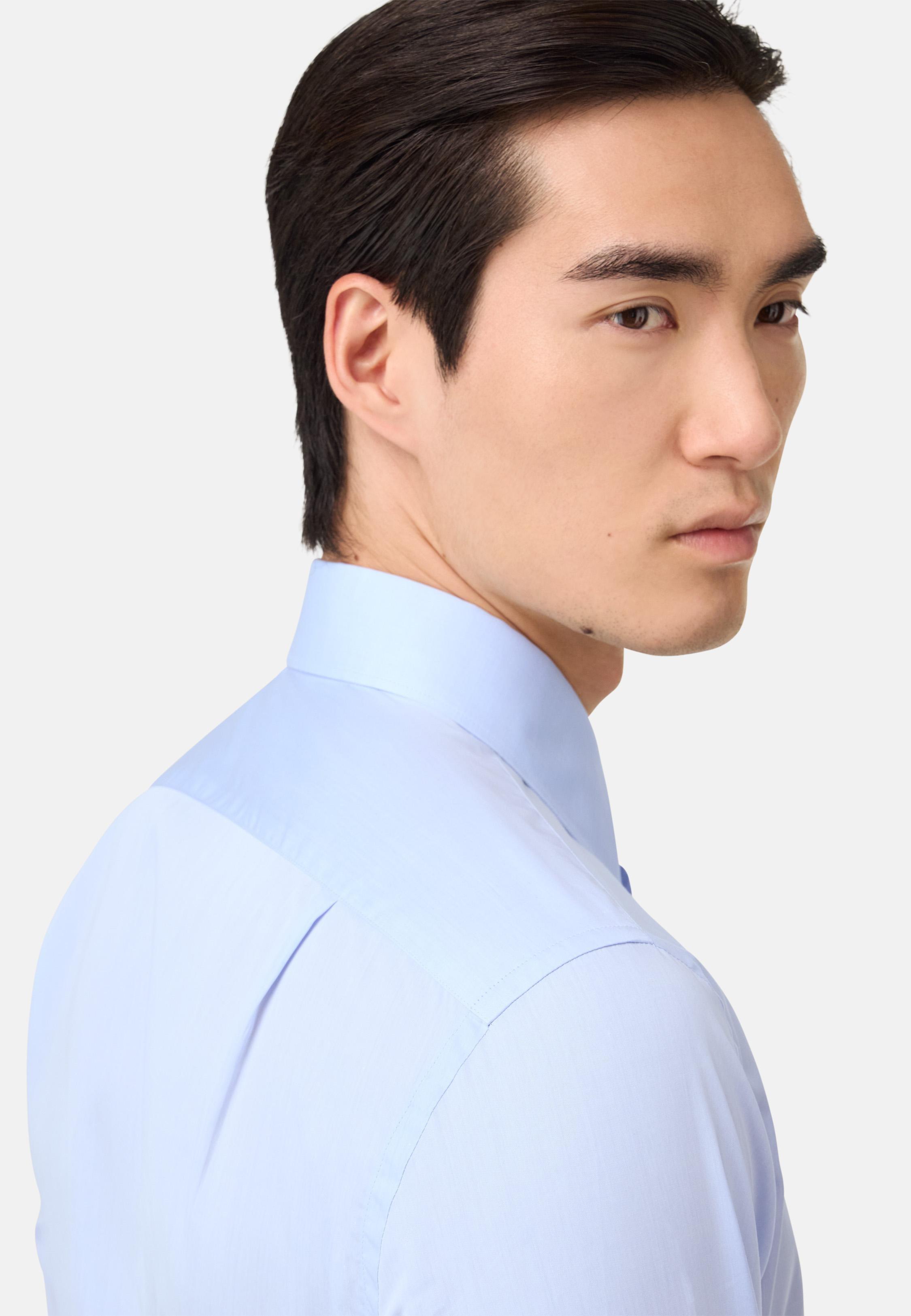 Regular Fit Cotton Twill Shirt Blue, , large image number 2