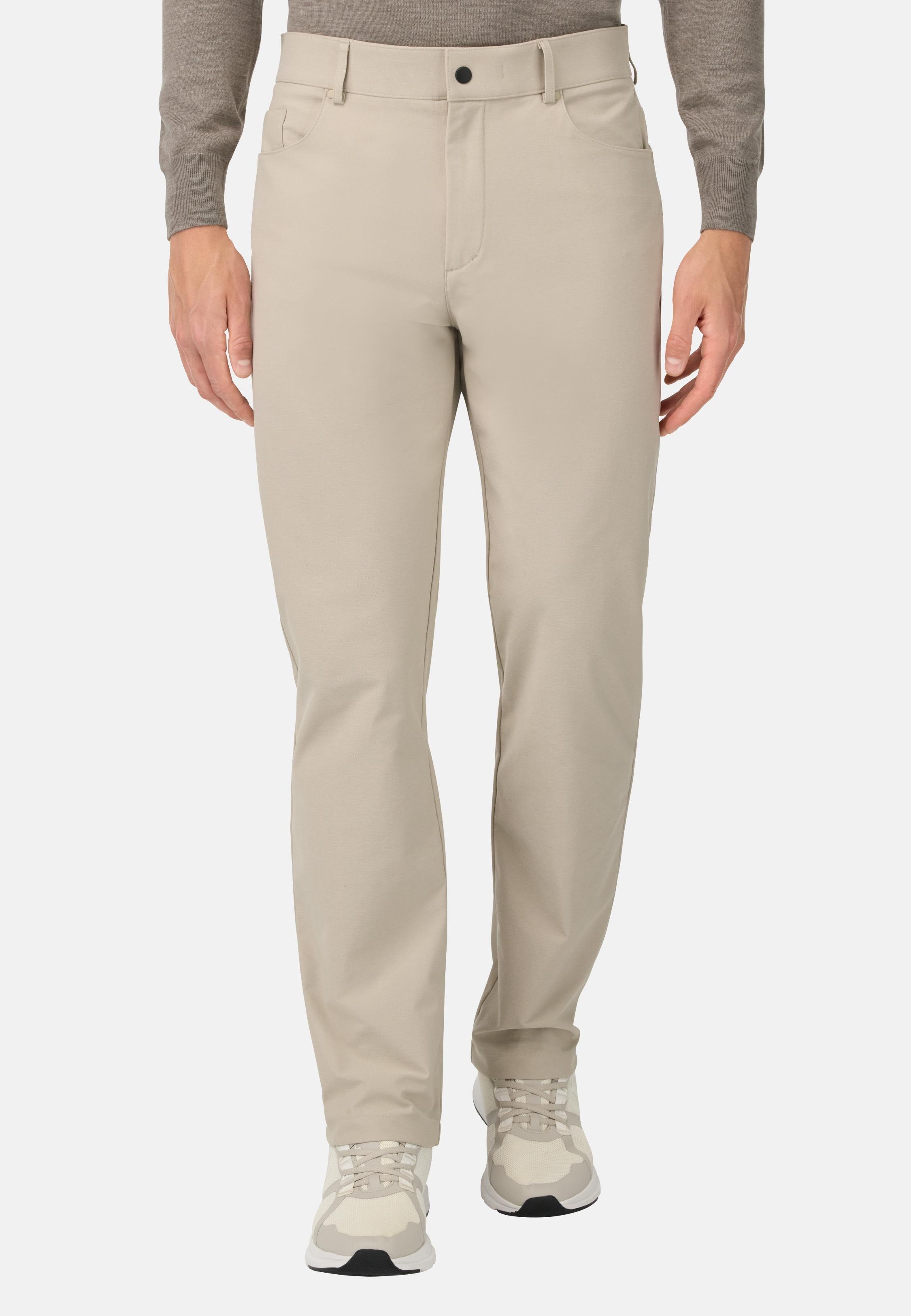 B Tech Jeans In Technical Fabric Beige, , large image number 0